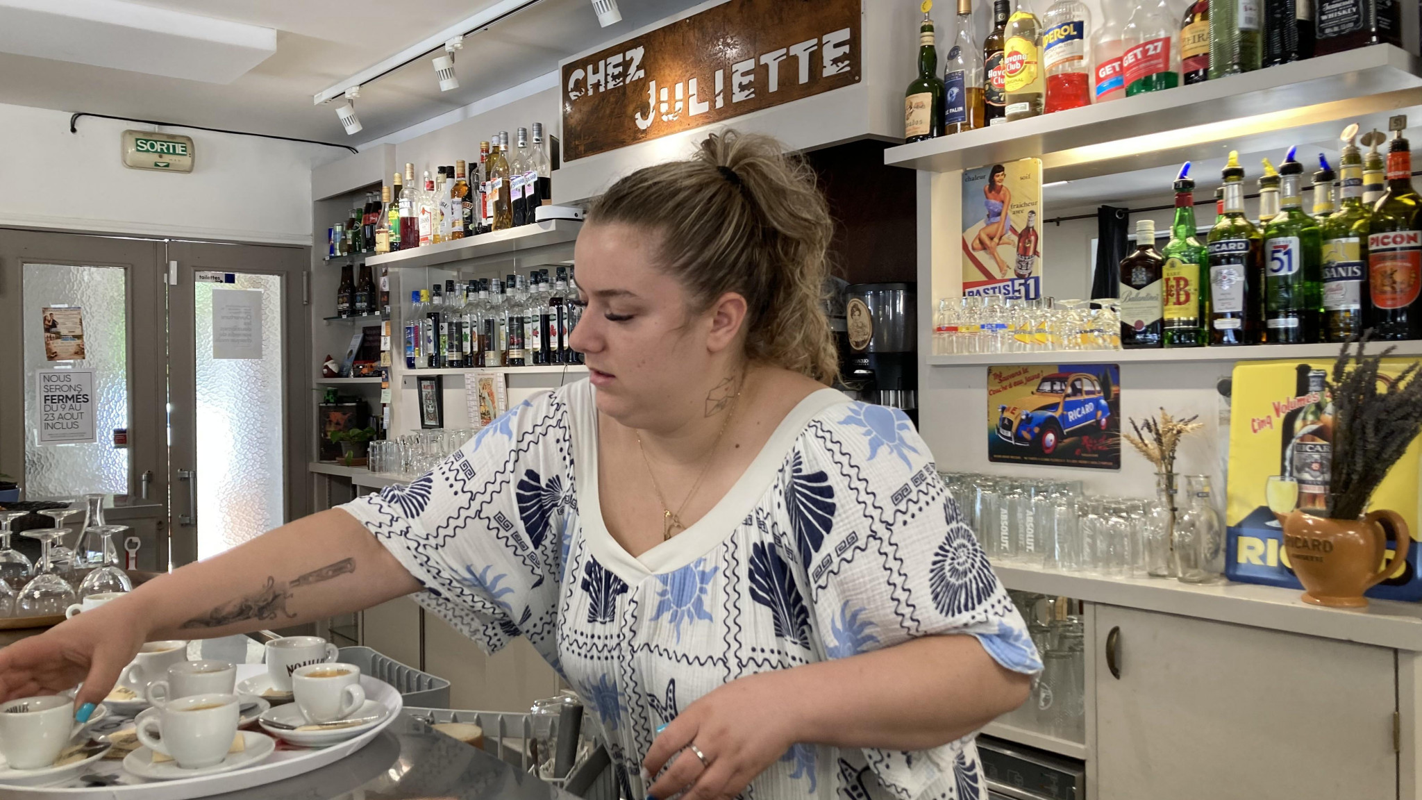 Juliette, 24&nbsp;ans, a repris le dernier relais routier des Alpes-de-Haute-Provence