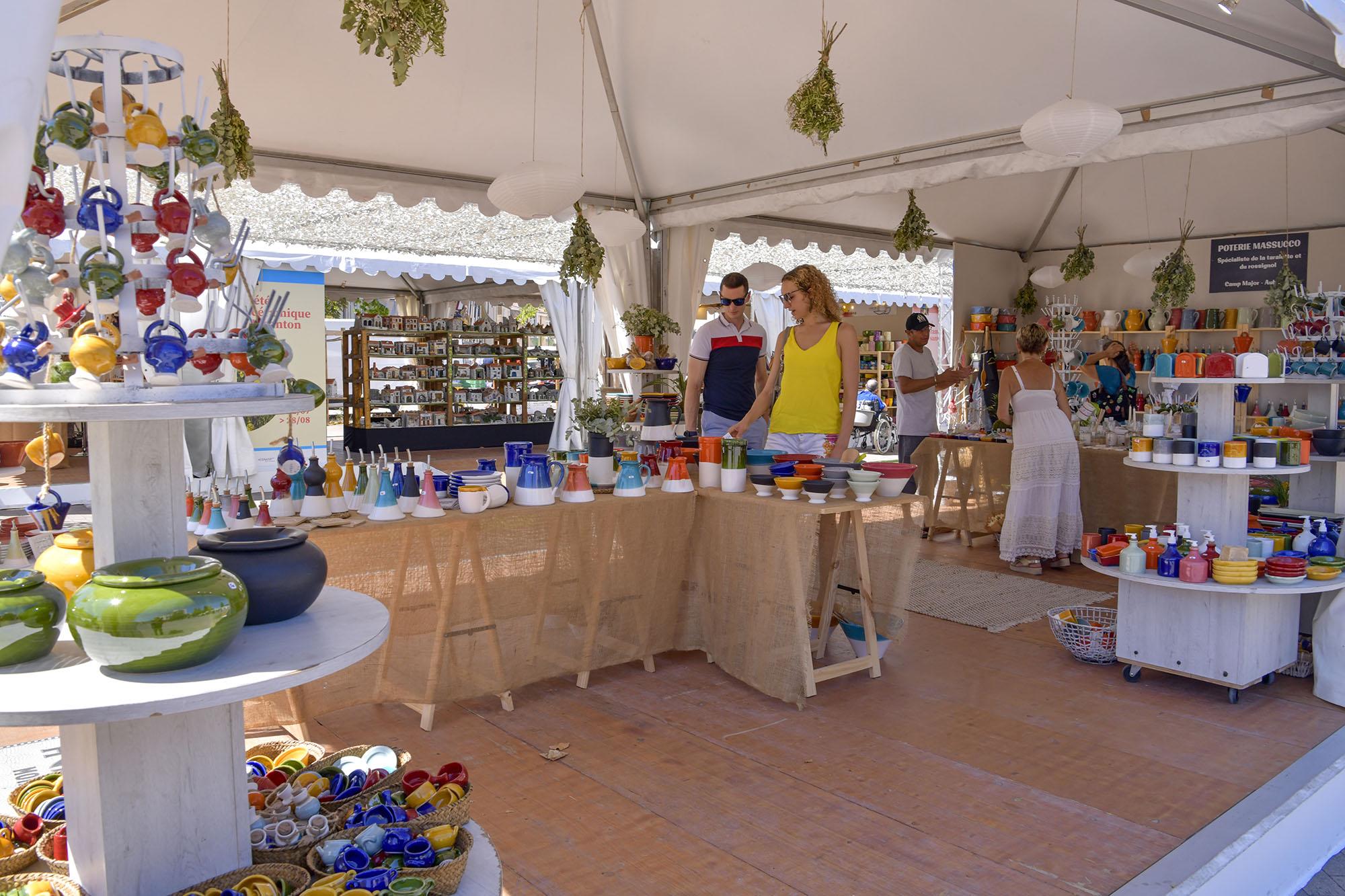 Aubagne, un petit village de la céramique inauguré en centre-ville