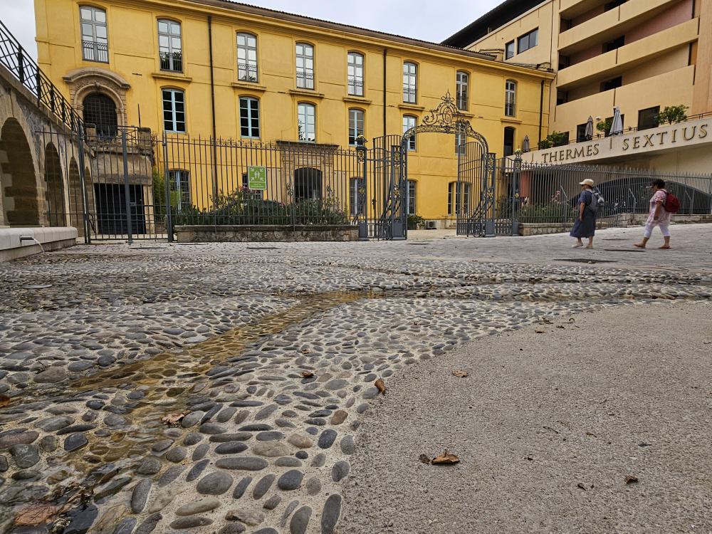 Le Jardin des Thermes inauguré à Aix