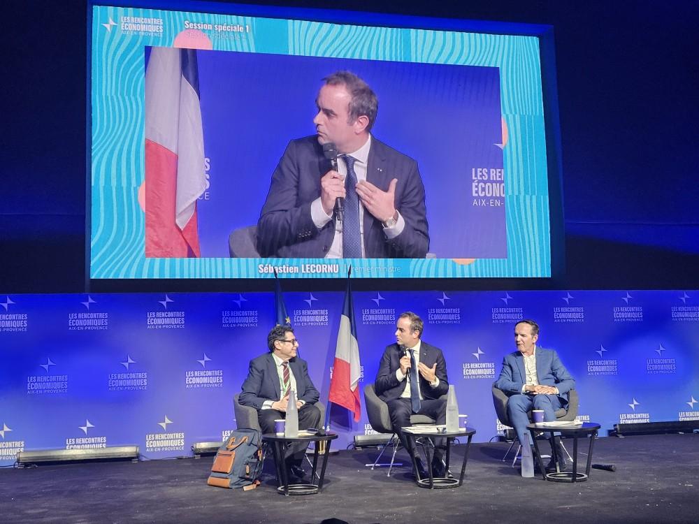 Sébastien Lecornu expose sa vision pour remettre la France en mouvement