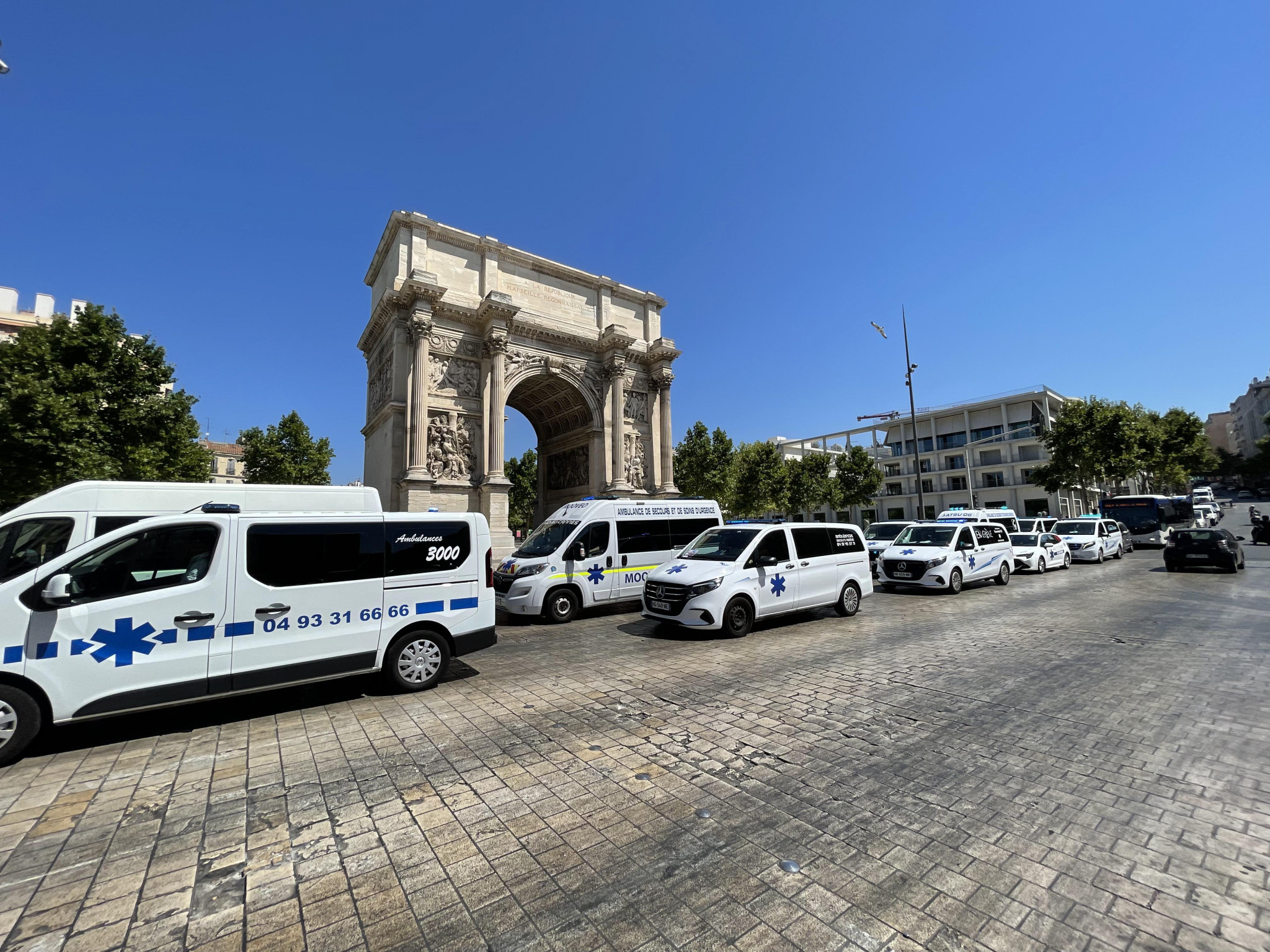 Les ambulanciers de la région en plein malaise