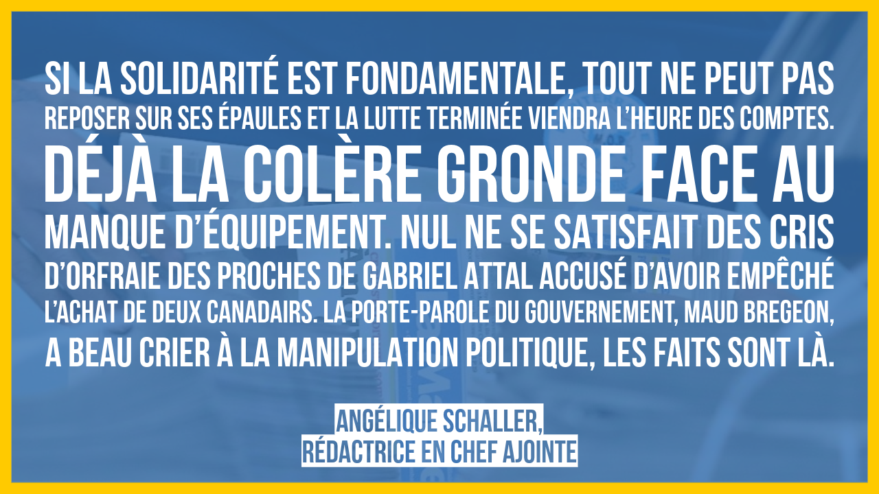 La solidarité, mais pas que