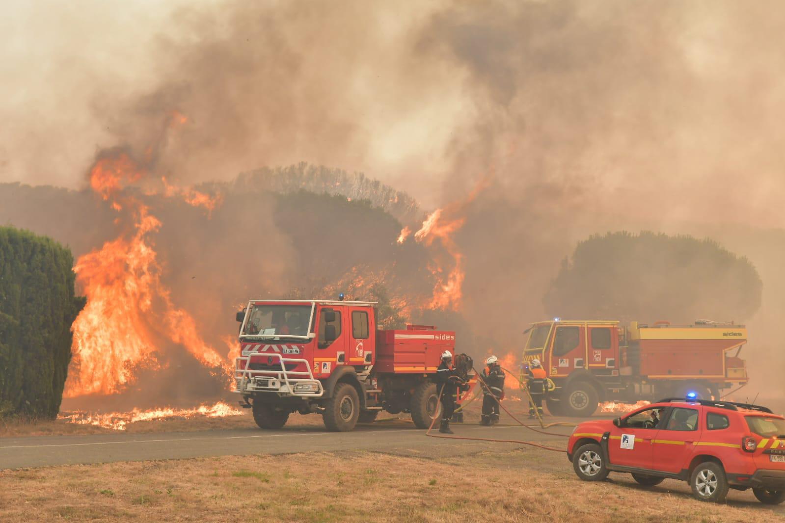 Le Gard et l’Hérault en proie aux flammes et aux pyromanes