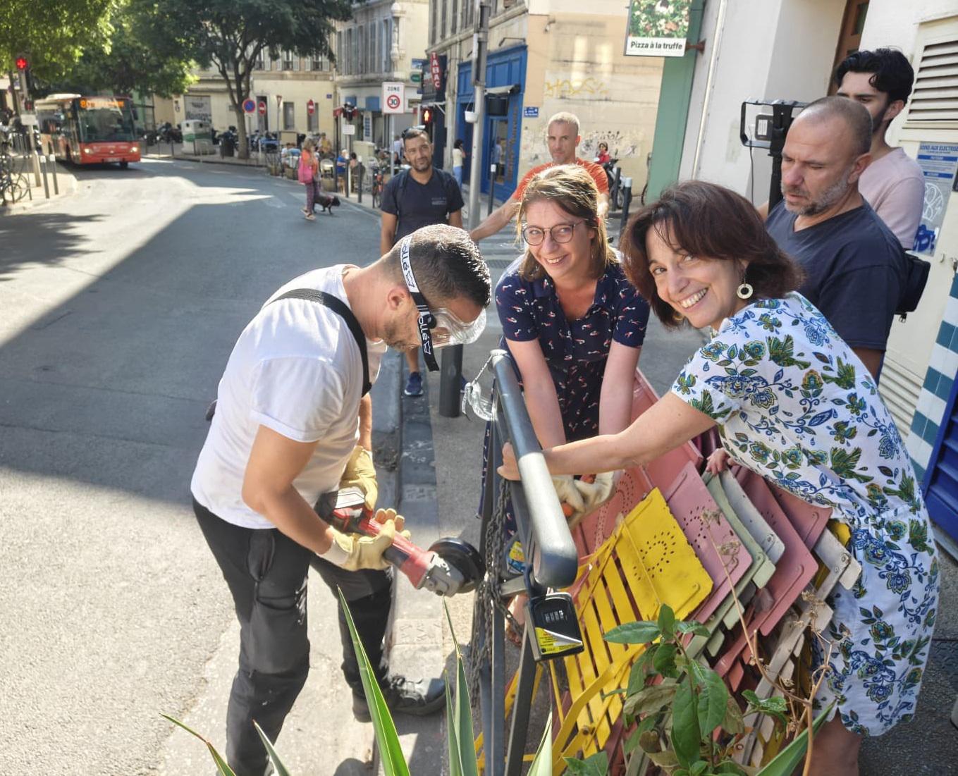 La Ville de Marseille poursuit le retrait des boîtes à clés de meublés