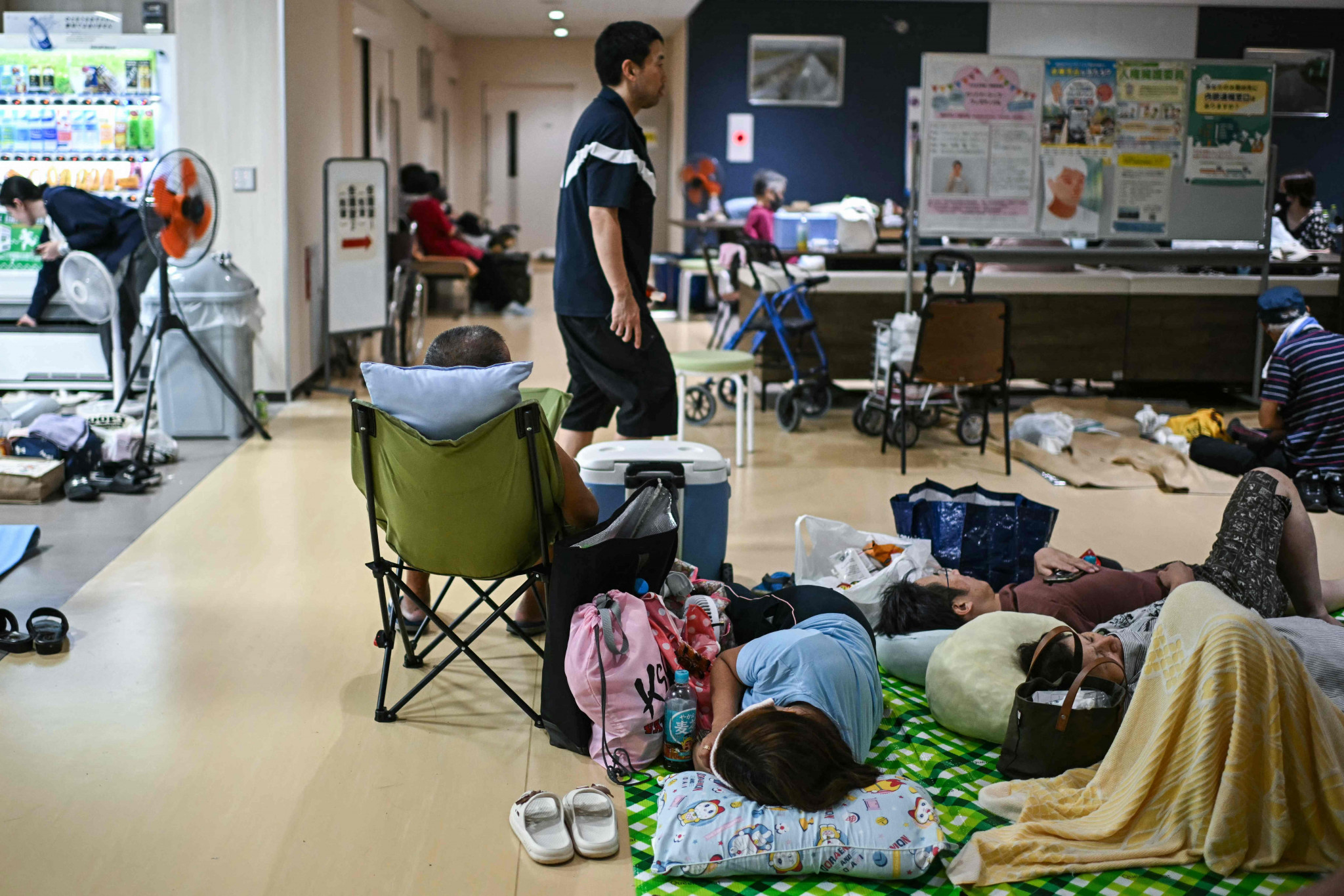 Violent séisme dansle sud-ouest du Japon