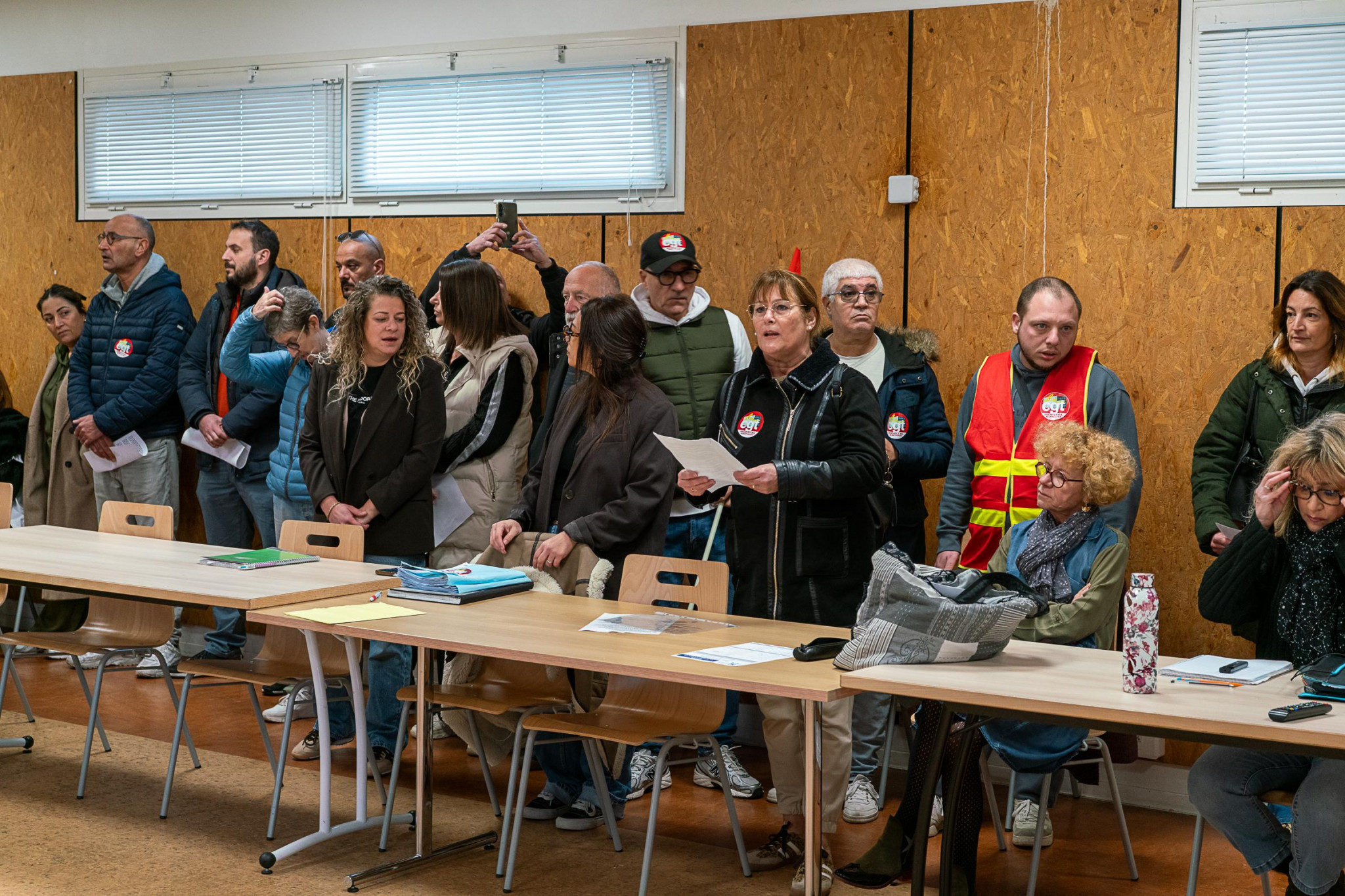 Une assemblée générale à l’hôpital de Martigues à l’appel de la CGT