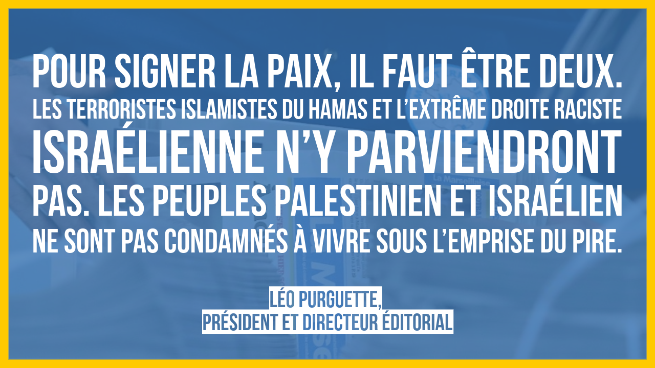Agir pour une paix juste et durable