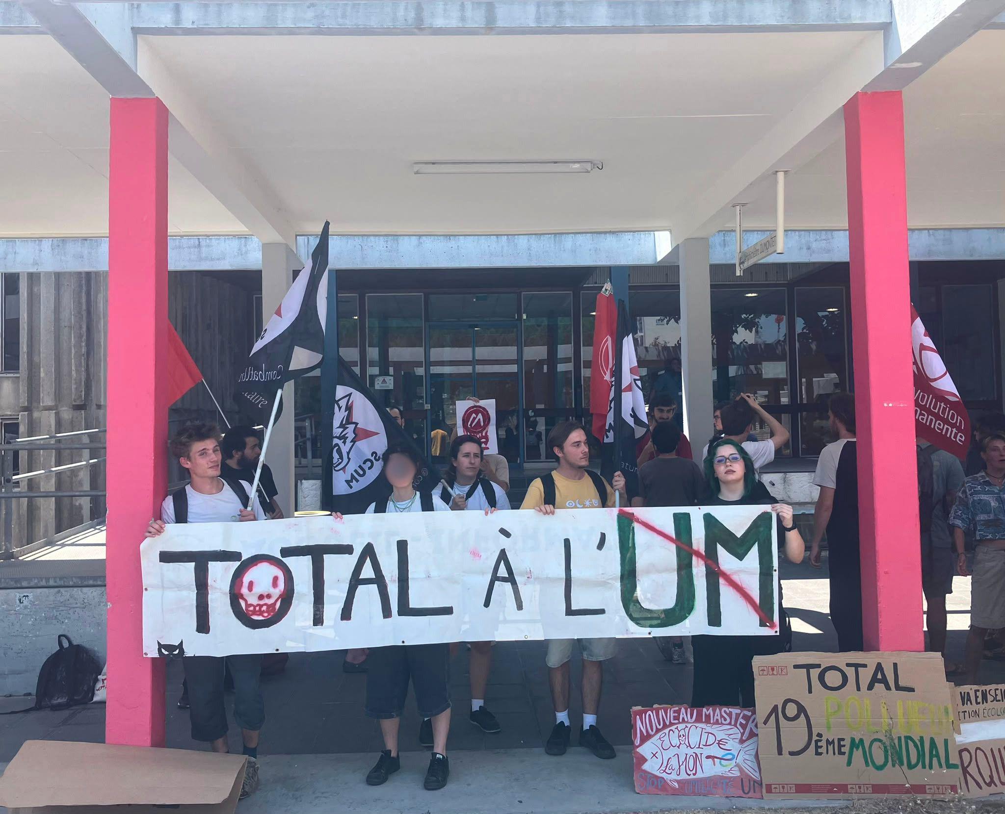 La colère ne faiblit pas contre « l’accord de la honte » entre l’Université de Montpellier et Total