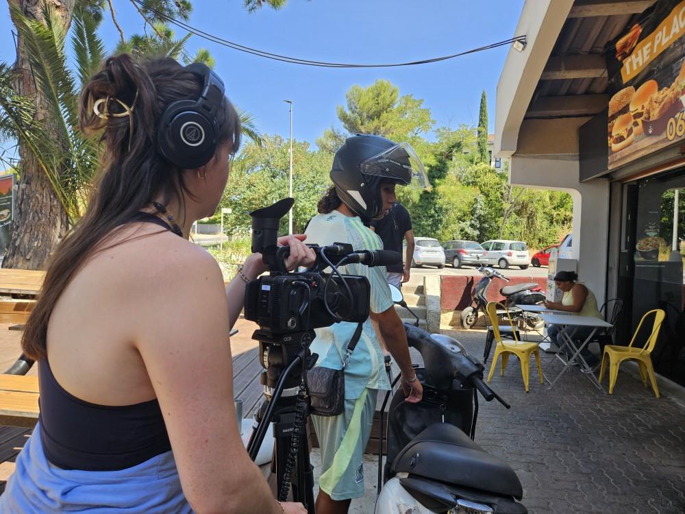 À Aix, des jeunes mettent la sécurité routière en images