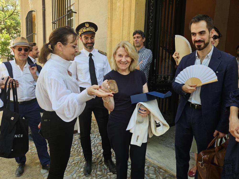 Catherine Pégard visite le patrimoine culturel local