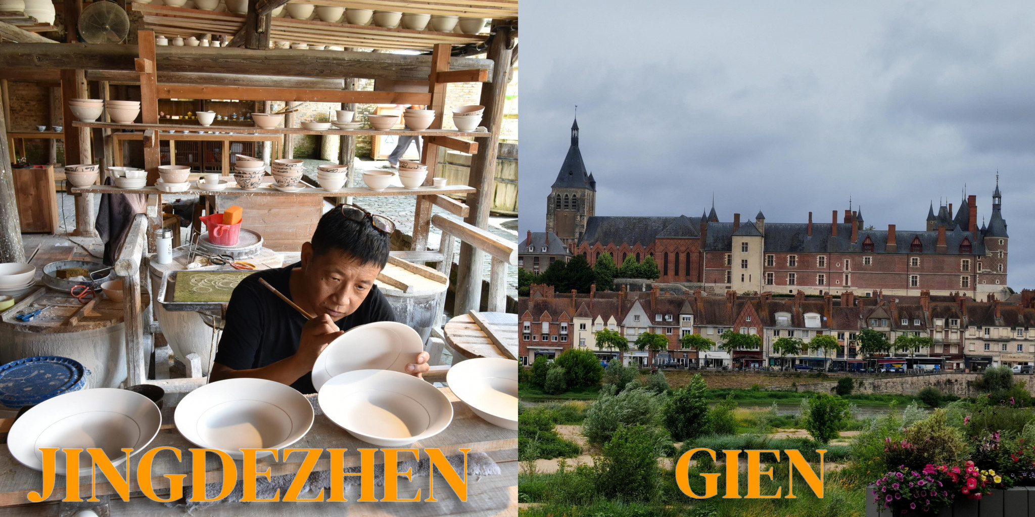 [Passerelle interculturelle] Jingdezhen et Gien : deux villes façonnées par la céramique