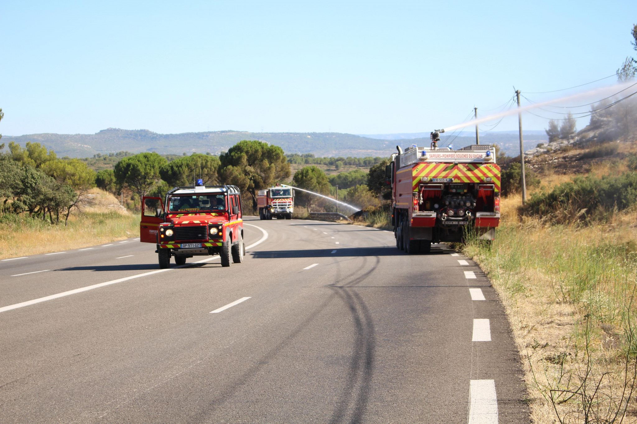 Les feux de Rognac et de Lançon sont fixés