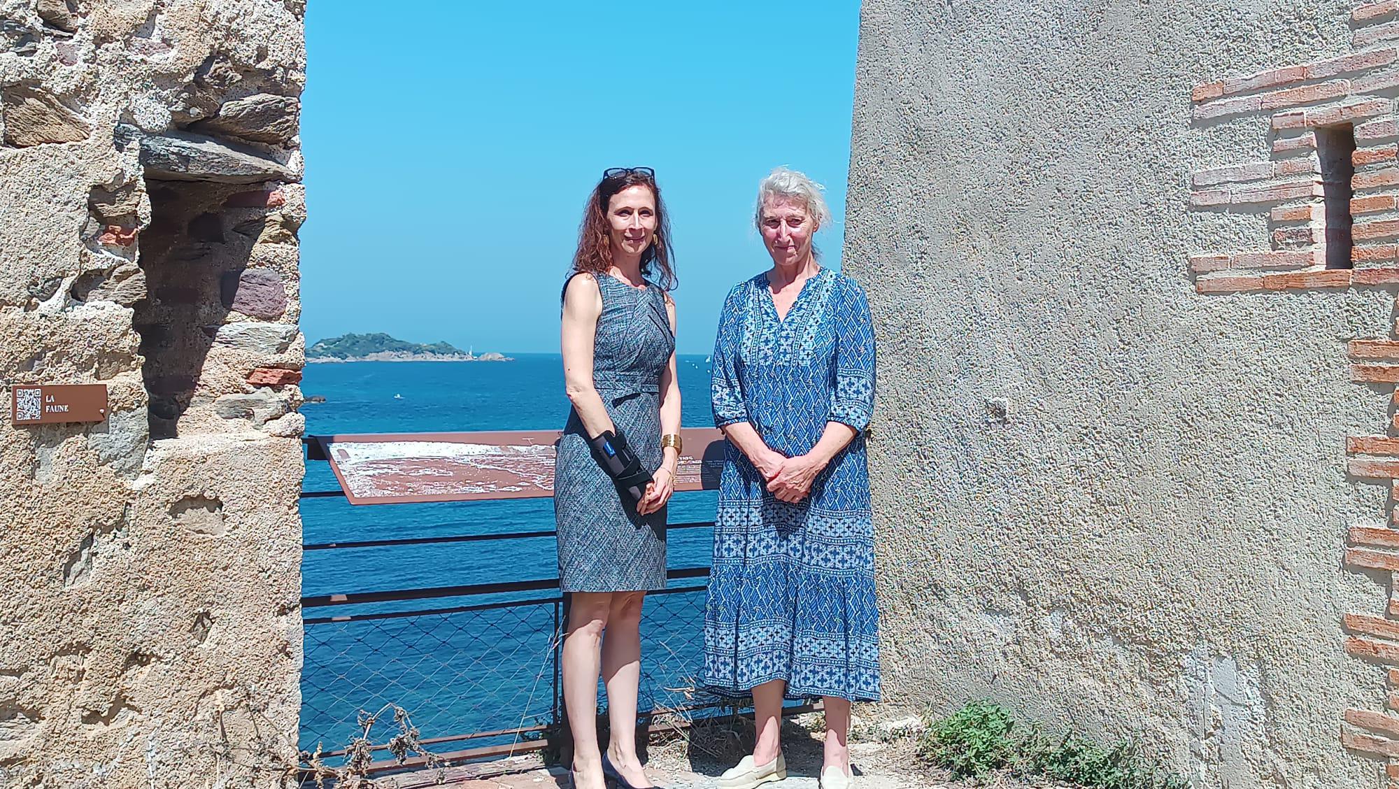 Dans le Var, la ministre de la Mer Catherine Chabaud appelle à cohabiter avec la faune marine