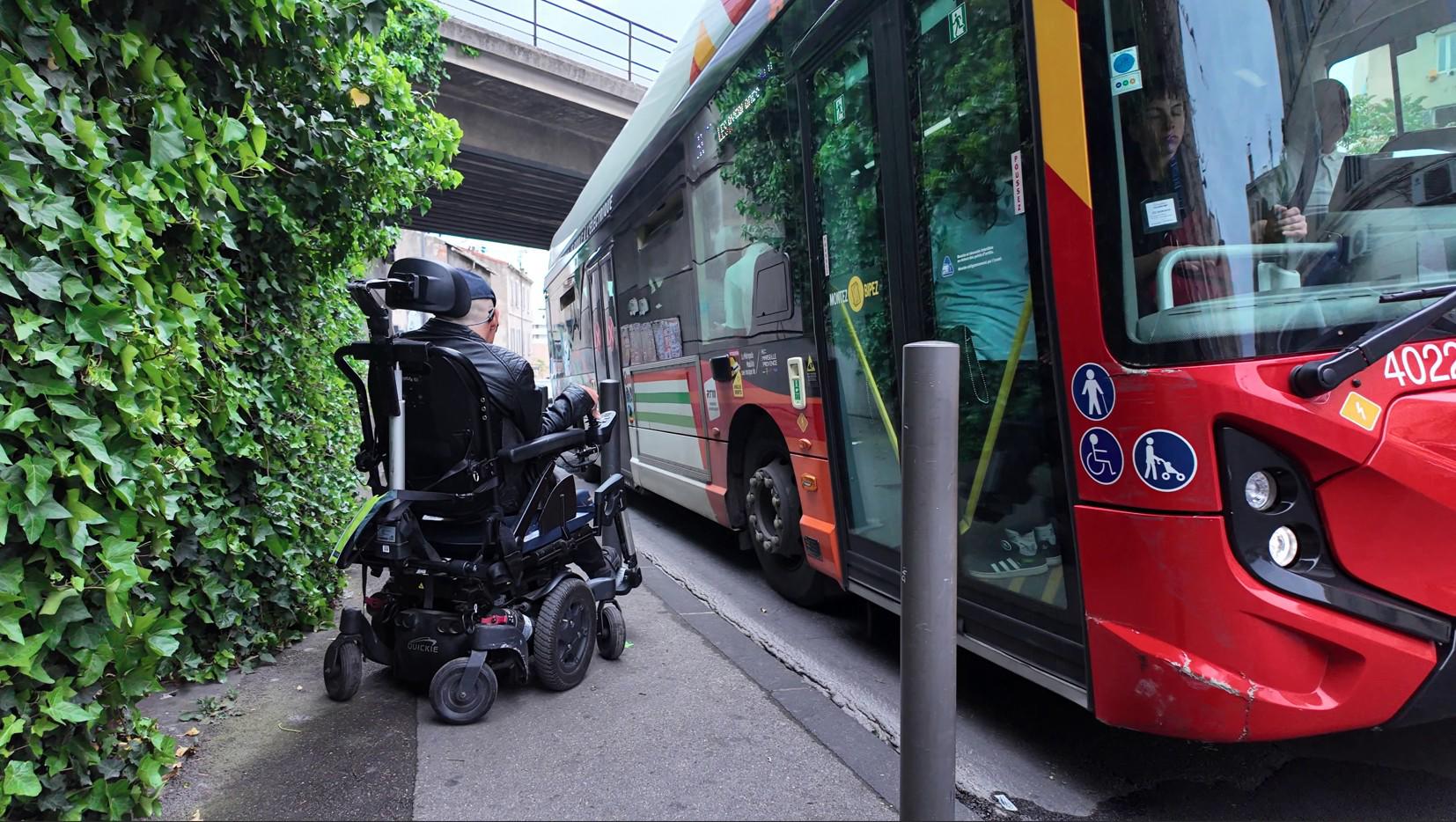 Marseille, ces habitants militent pour une meilleure accessibilité des bus