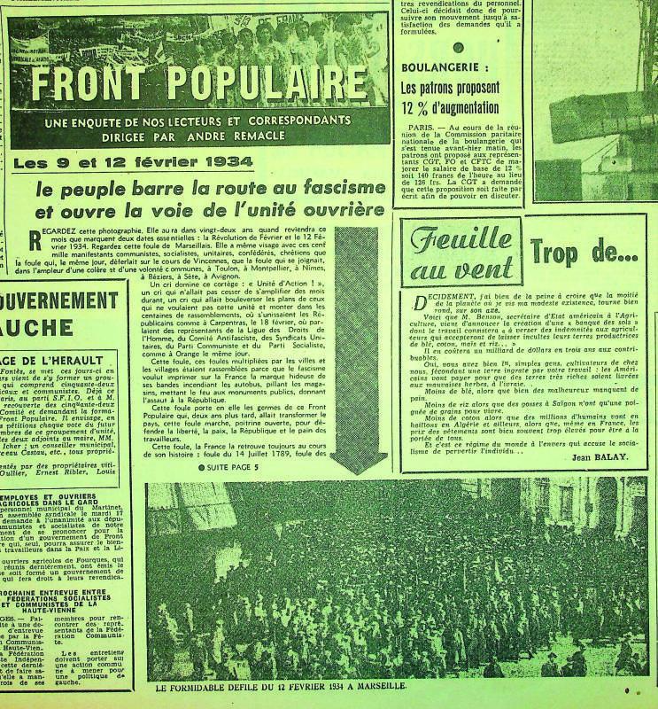 [Week-end] L’esprit de 1936 : un sursaut face au fascisme