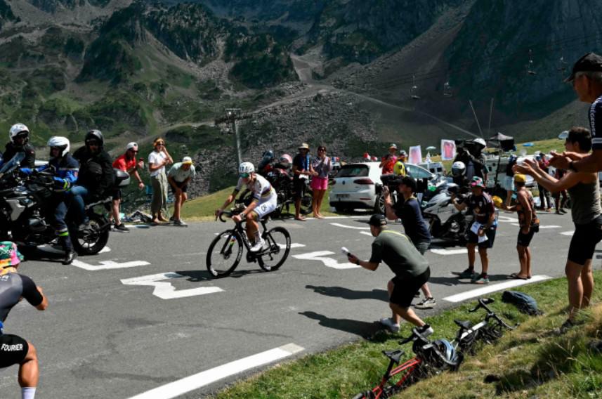 Tadej Pogacar reprend la main à Gavarnie