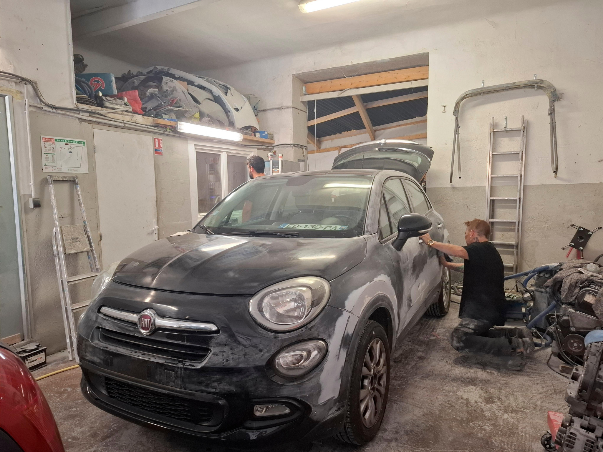 Avec la grêle, les garagistes et les assureurs sont sous l’eau