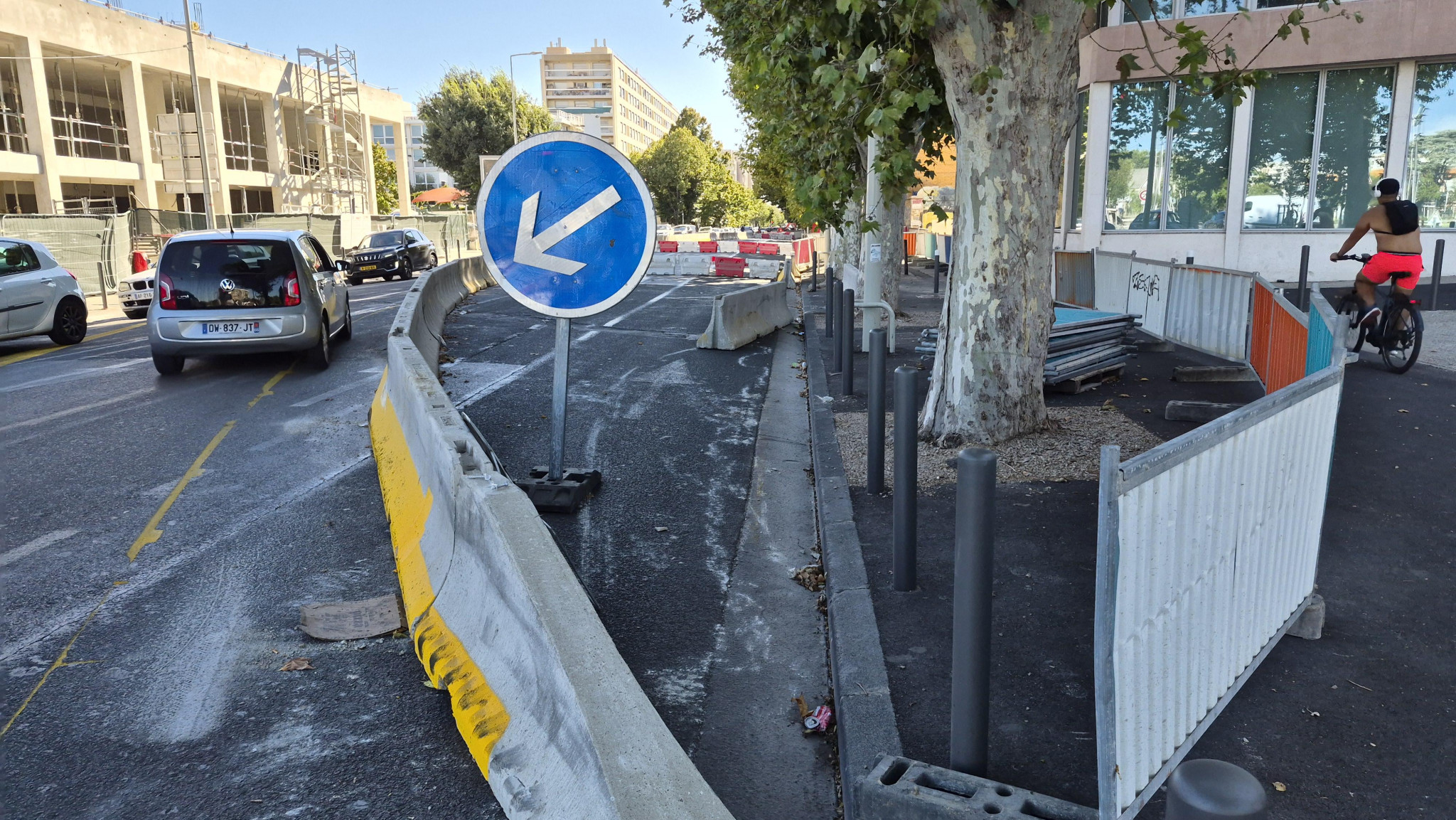 Sur le boulevard Rabatau à Marseille, la voiture va enfin laisser une place au vélo