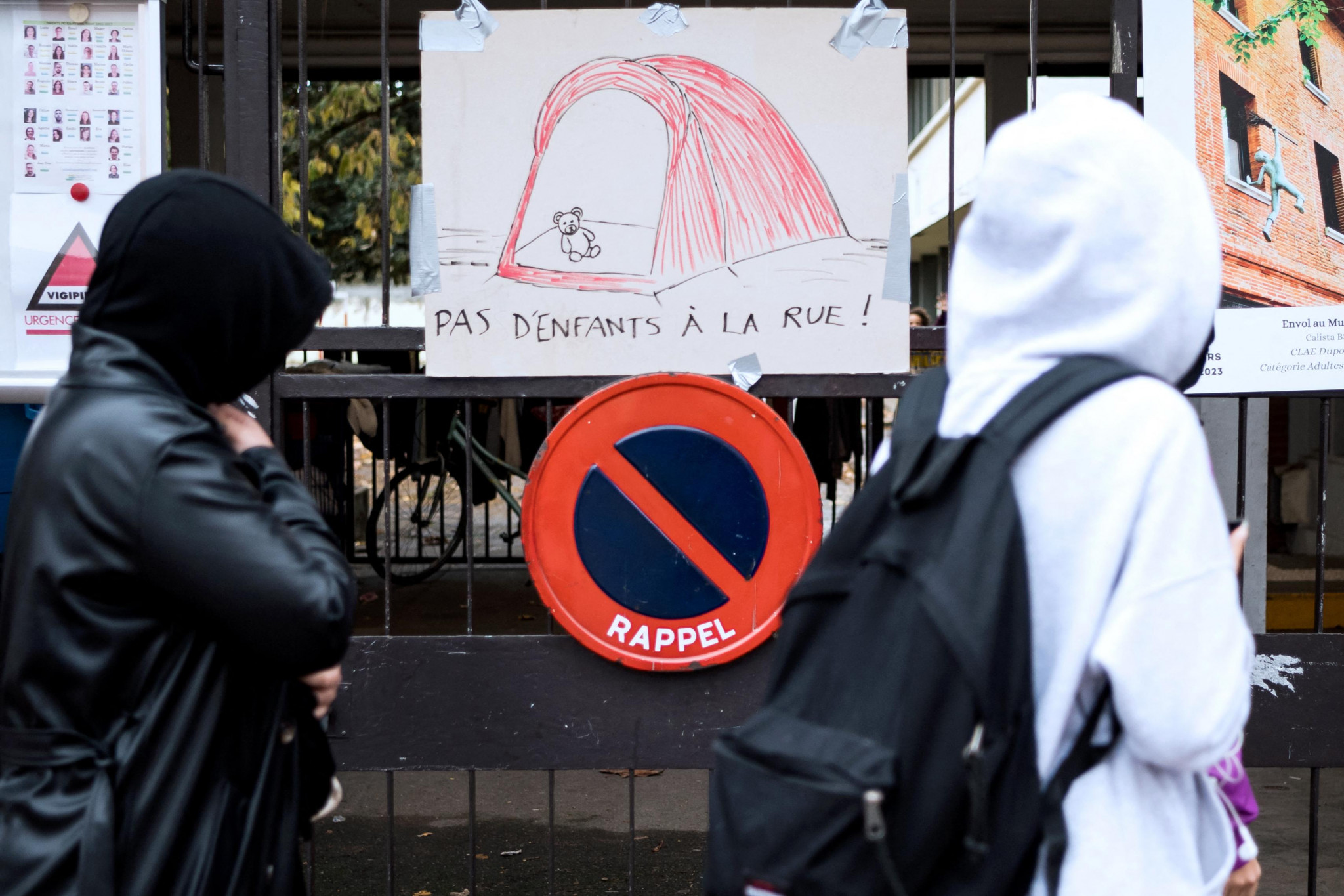 Le nombre d’enfants à la rue augmente en France