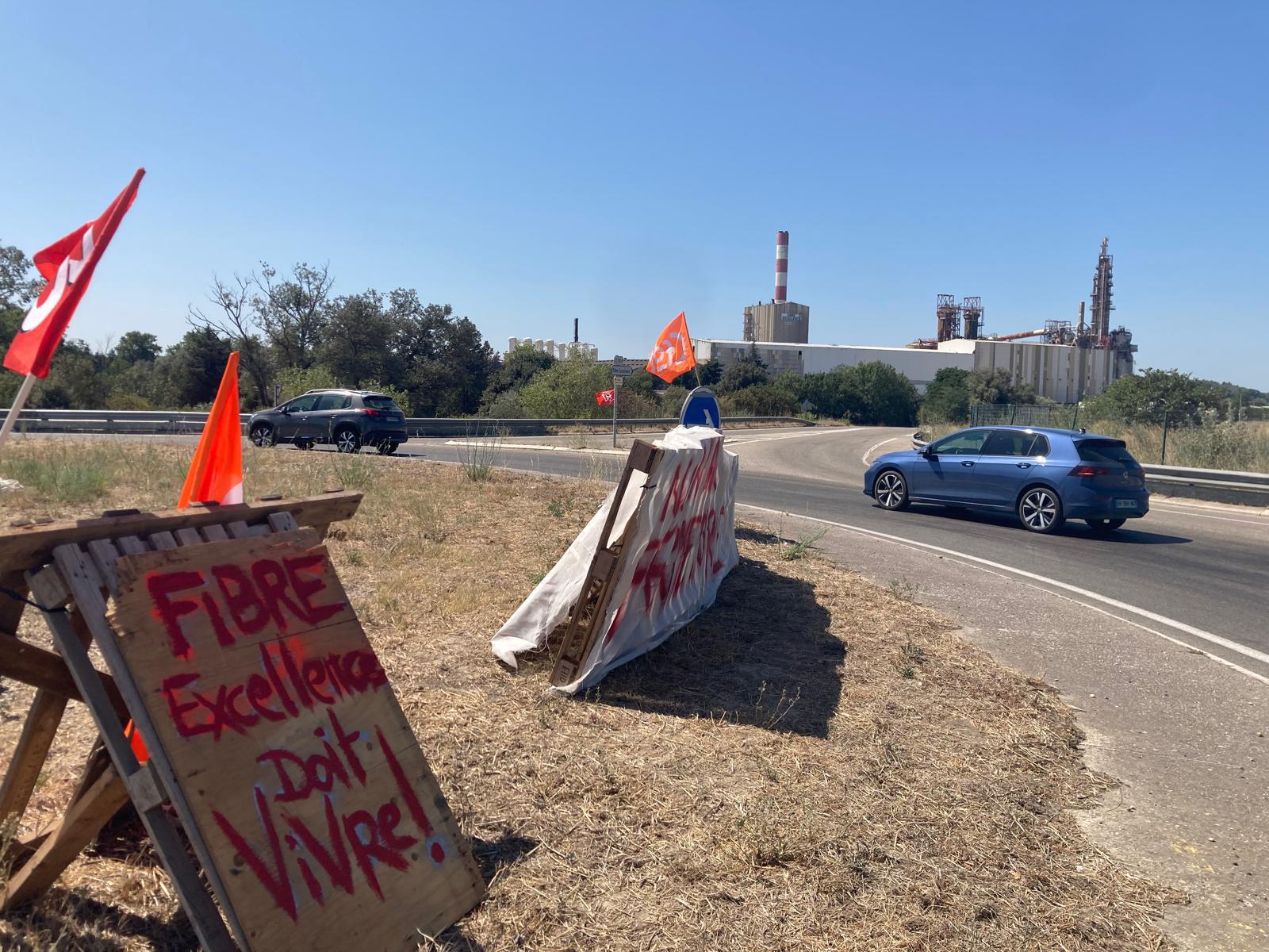 Alerte au risque industriel sur le site Fibre Excellence