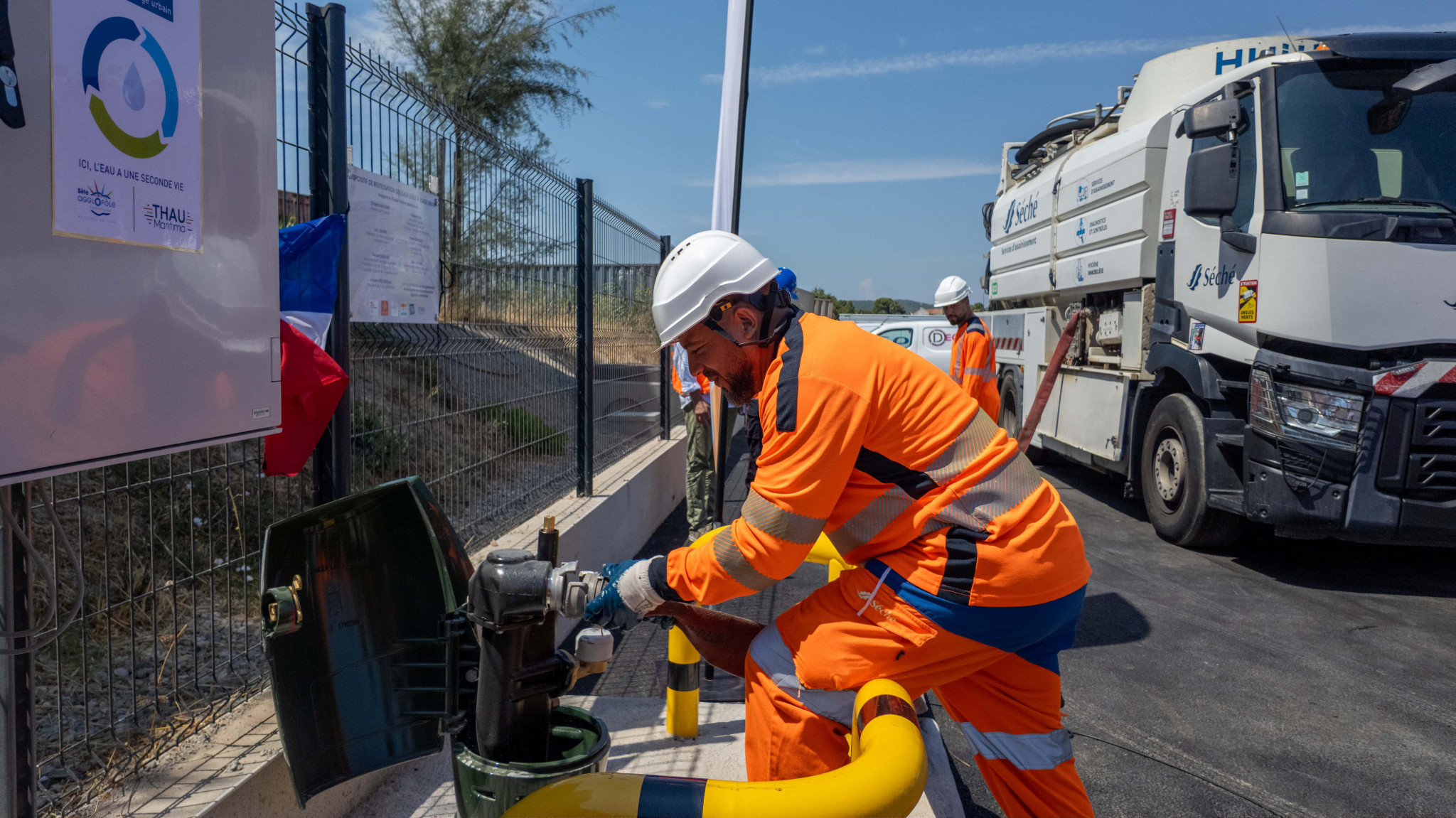 La réutilisation des eaux usées traitées arrive à Sète