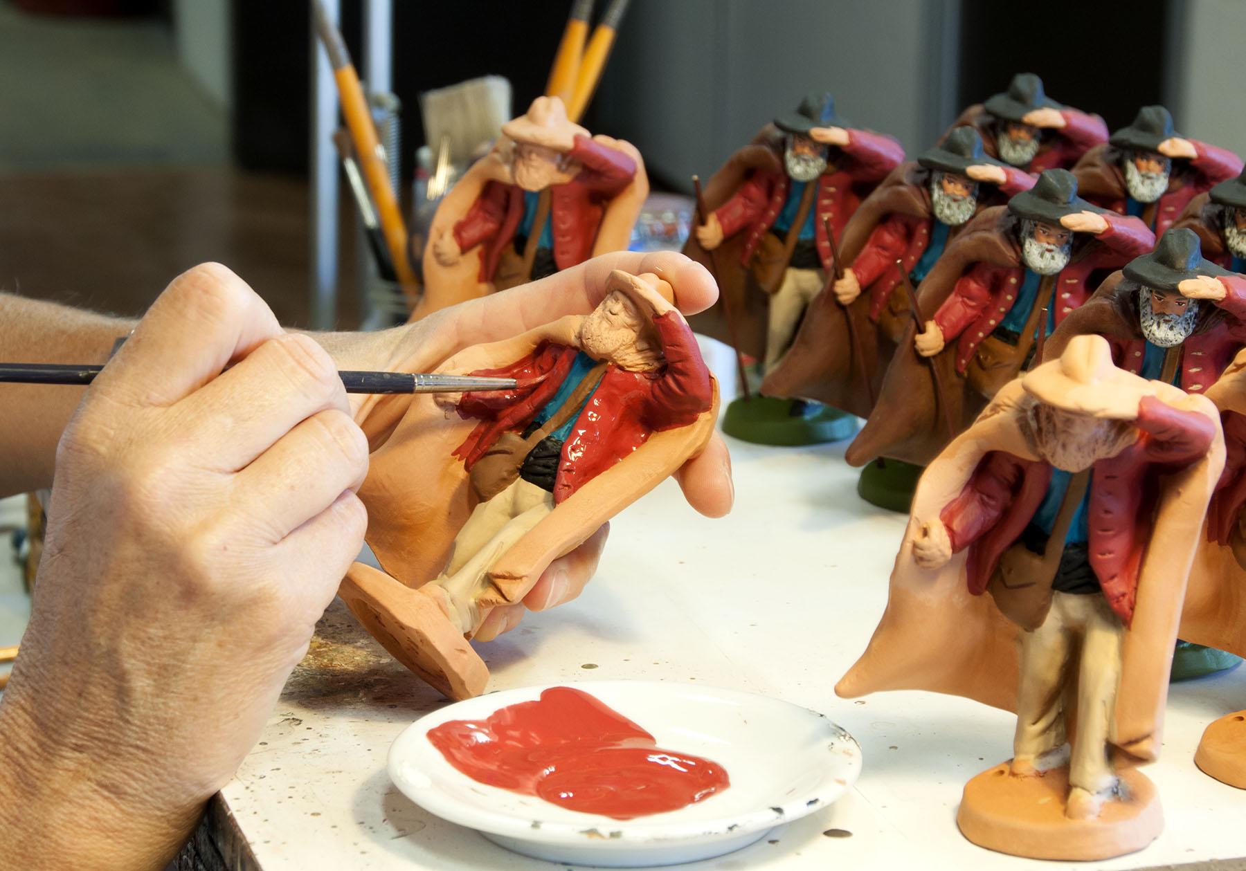 [C’est l’été] Visite d’un atelier de santons à Aubagne