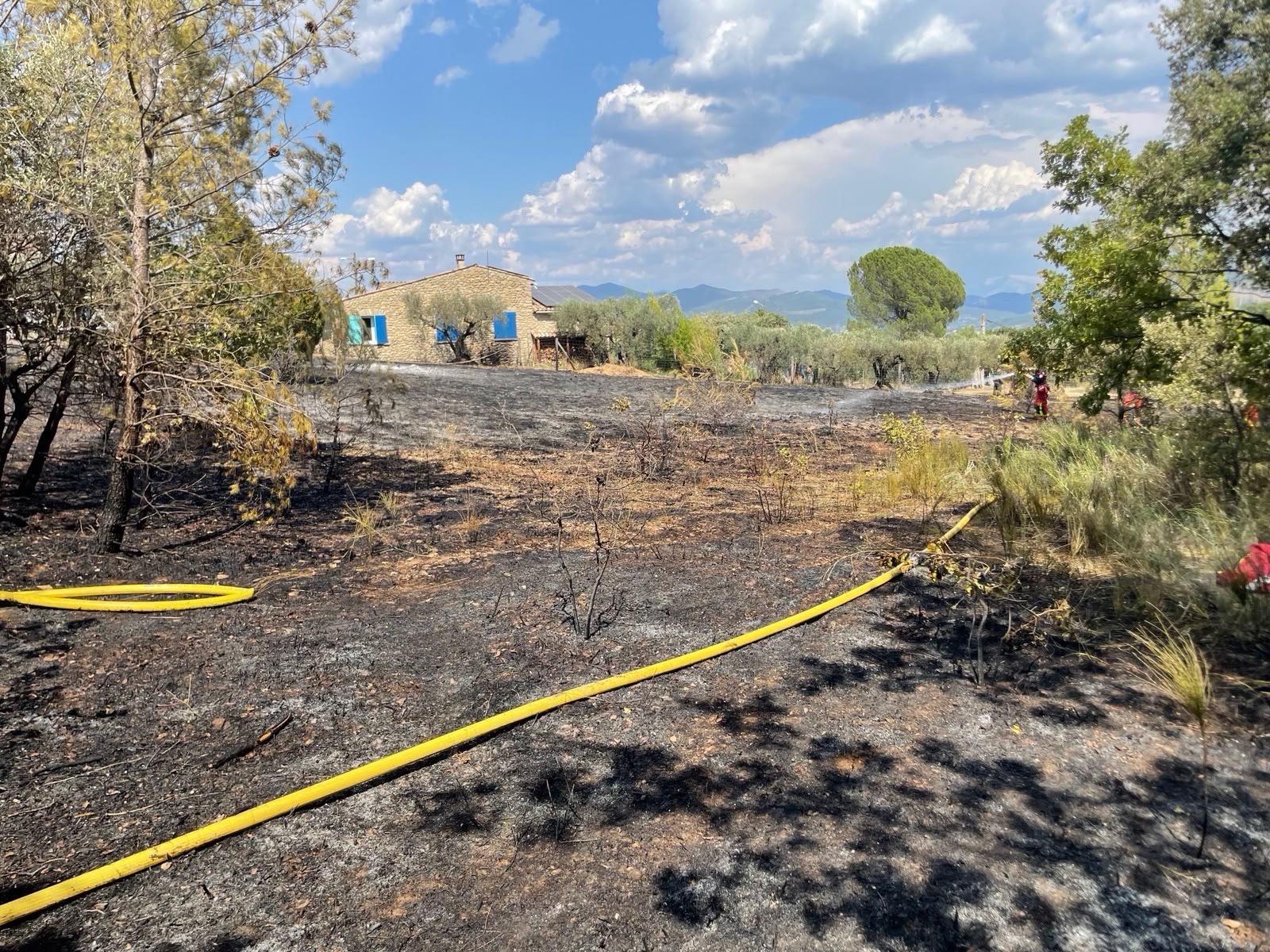 Plusieurs départs de feu maîtrisés durant le week-end en region Sud Paca