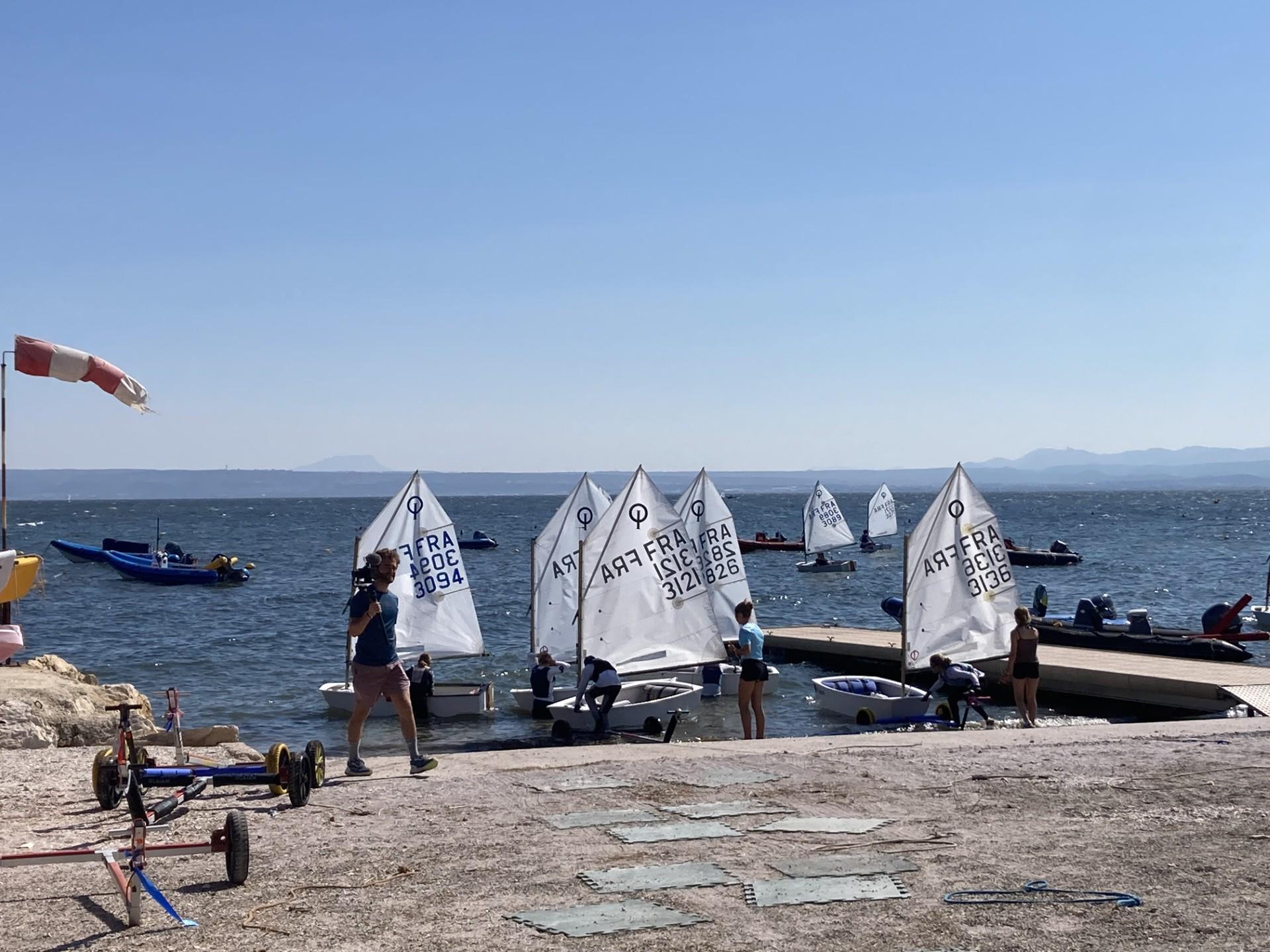 Voile : la relève en quête de sacre à la base de Martigues