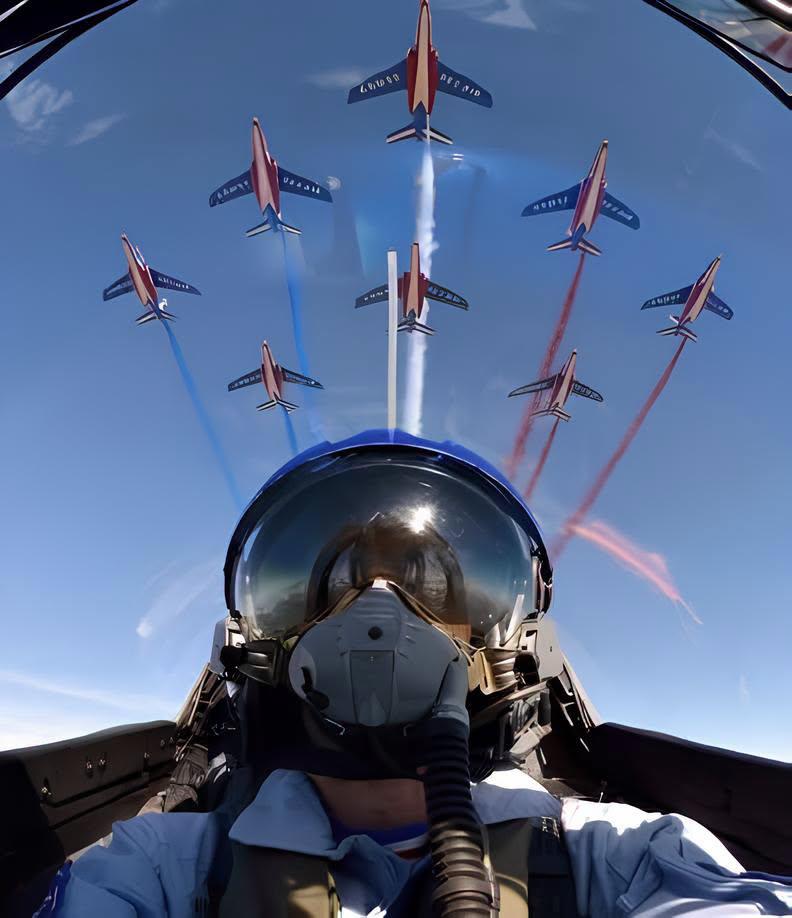 Le retour de la Patrouille de France à Toulon