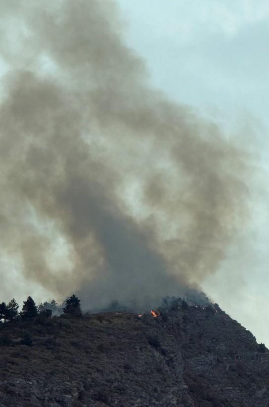 Un incendie maîtrisé au col de Matacharre