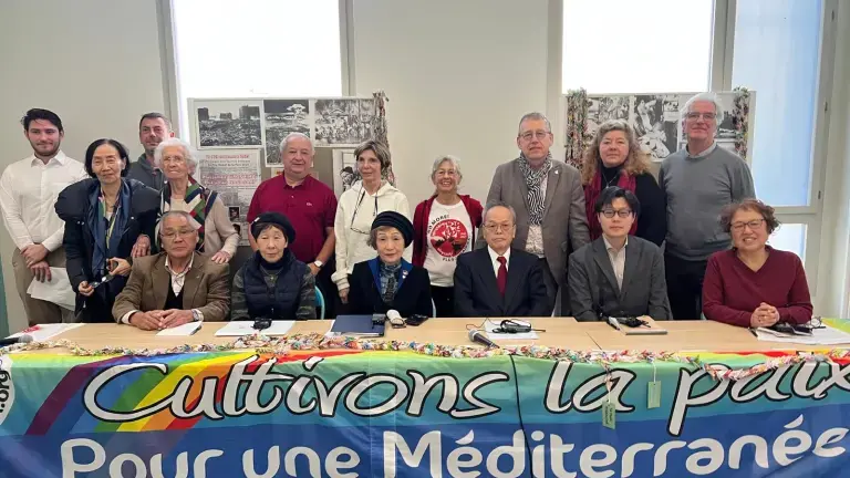 La visite exceptionnelle des hibakushas
