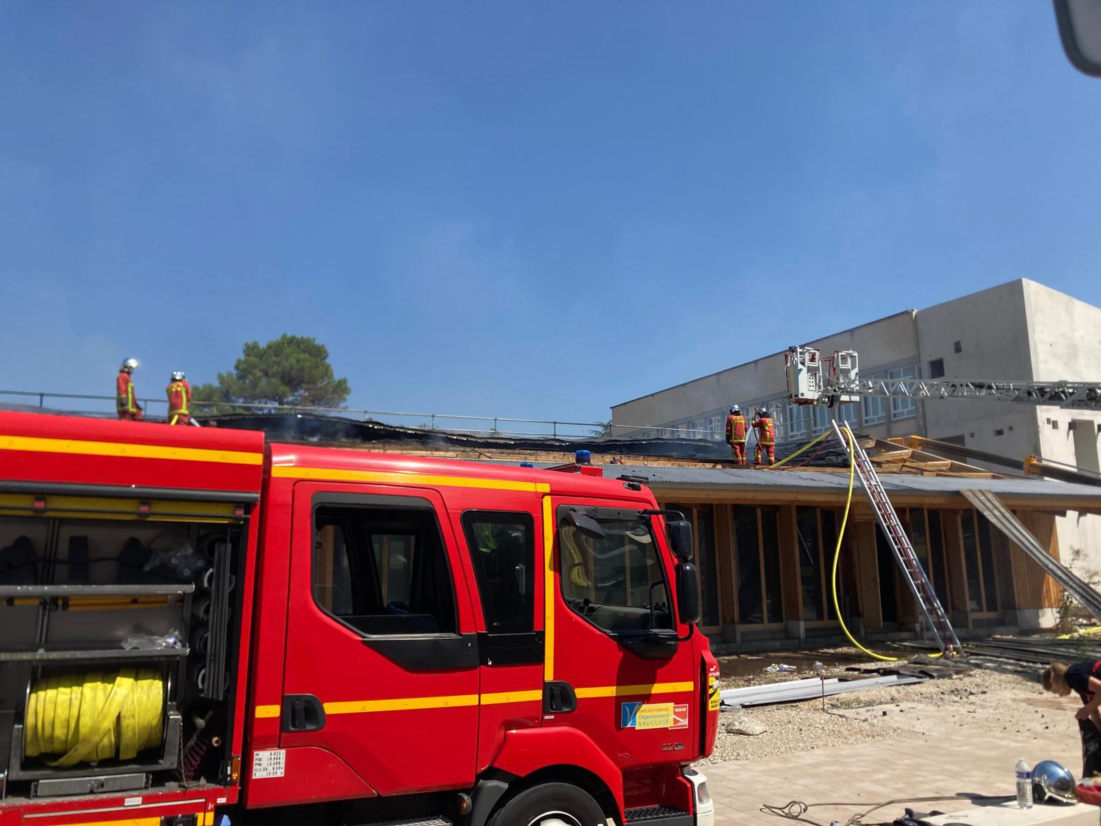 Les pompiers de Carpentras débrayent à cause de la chaleur dans les chambres