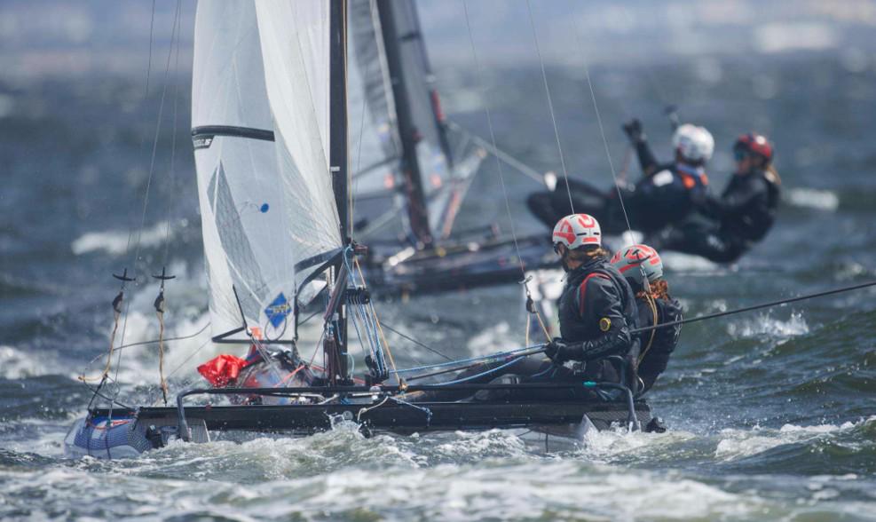 Voile : dernier jour de courses à Martigues