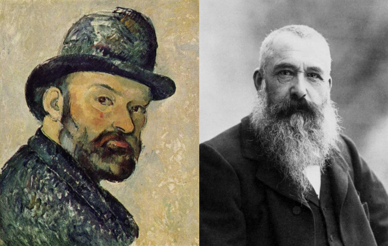 Cezanne et Monet : palette en main, ils ne concevaient la vie que devant une toile