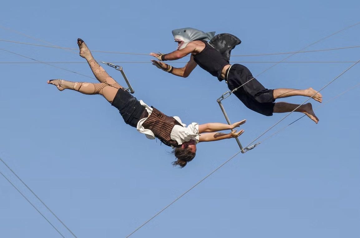 Les as mondiaux du trapèze volant ont rendez-vous à La Grand-Combe