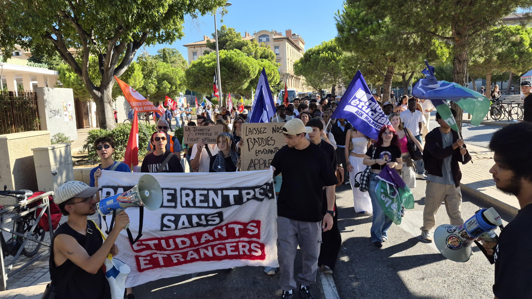 [Université] À Marseille, le refus du tri par l’argent