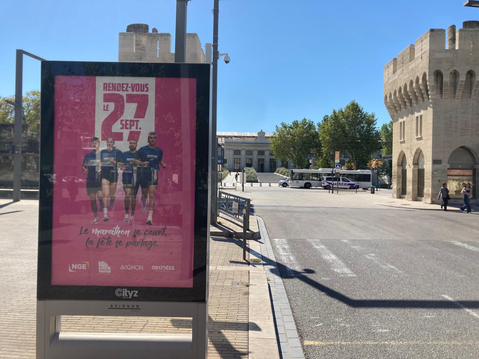 Avignon : des restrictions de circulation en raison du marathon de dimanche