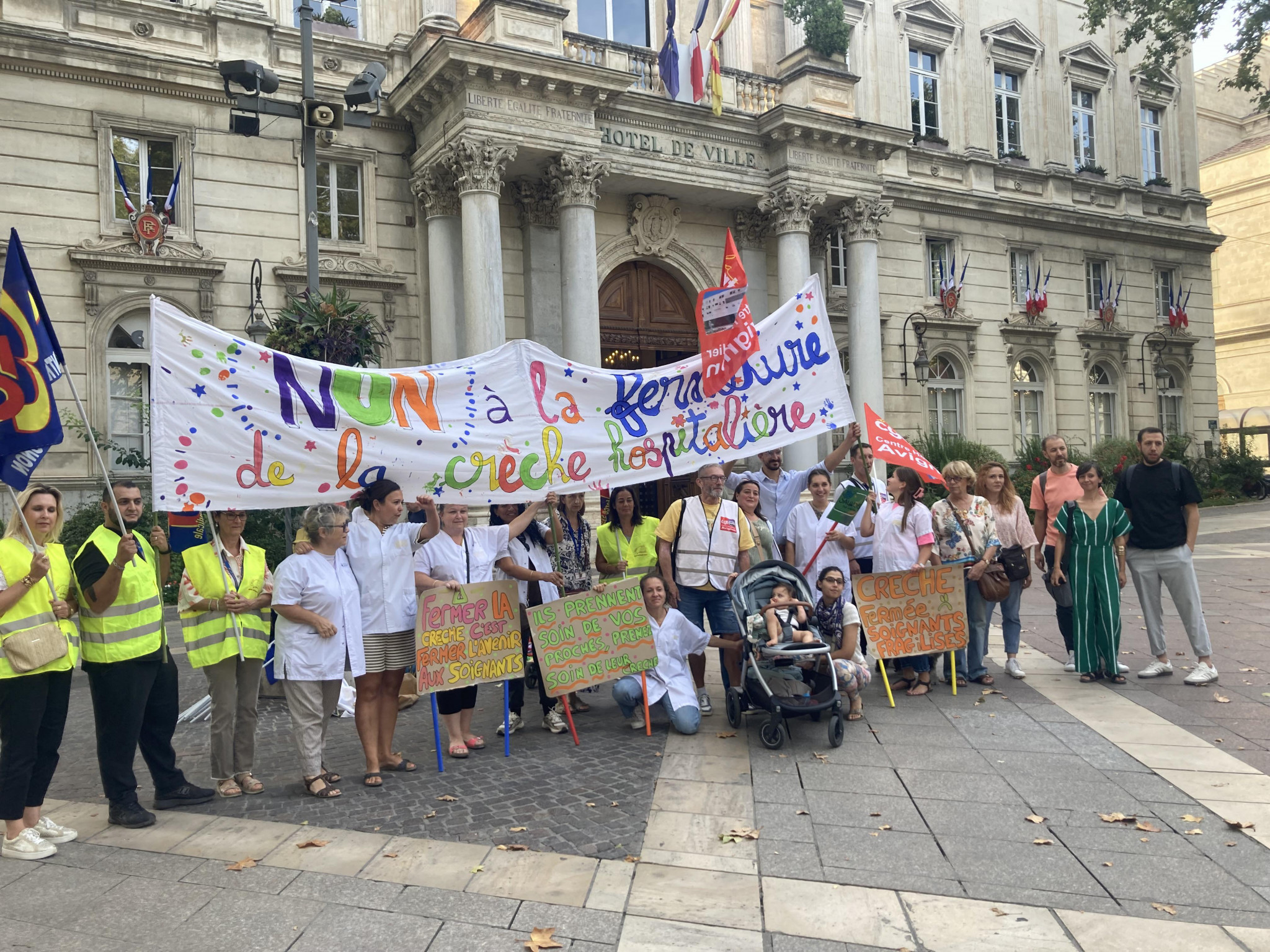 Le vœu pieux d’Olivier Galzi sur la crèche publique de l’hôpital