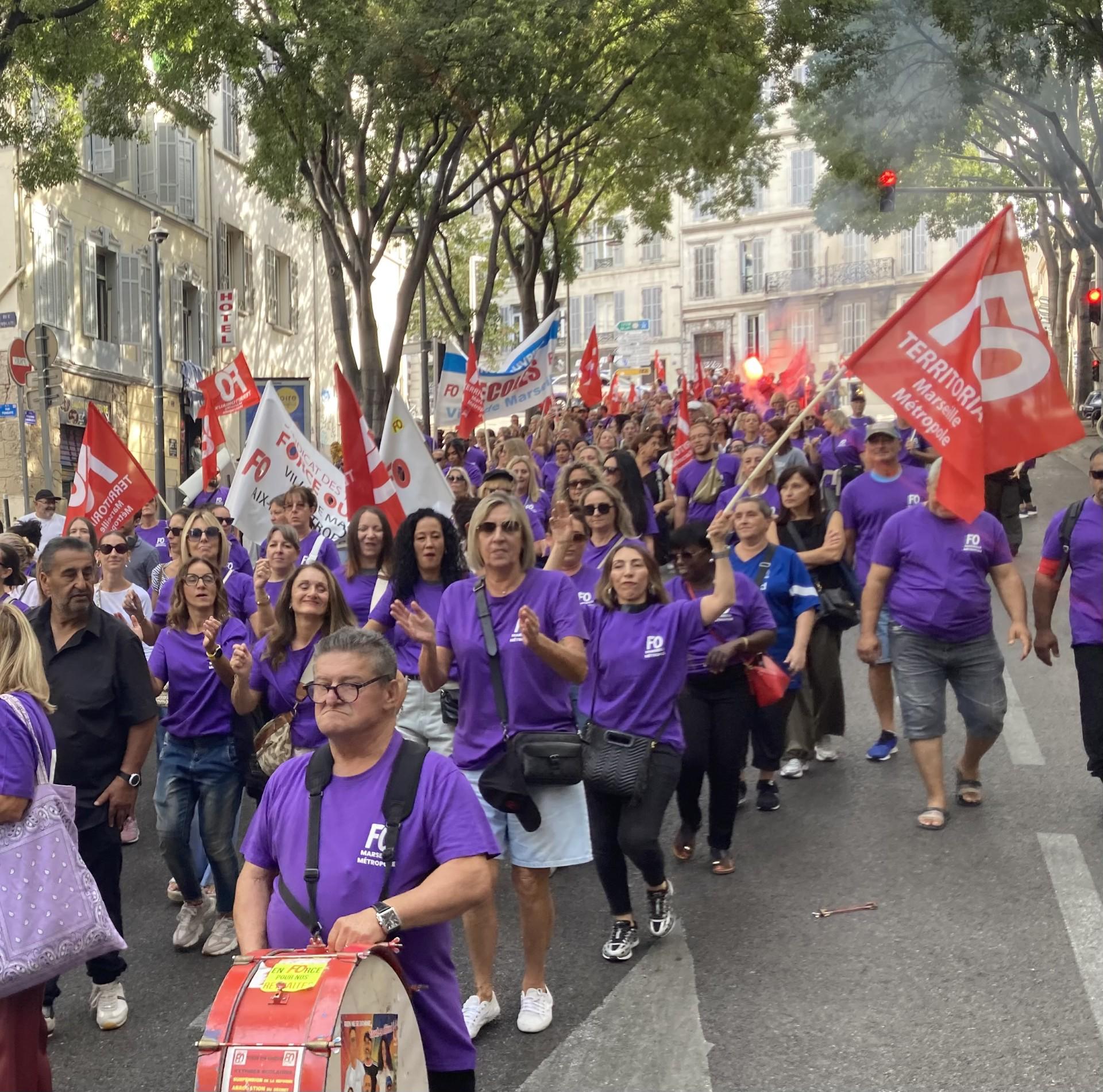 FO dans la rue pour un vrai pouvoir d’achat