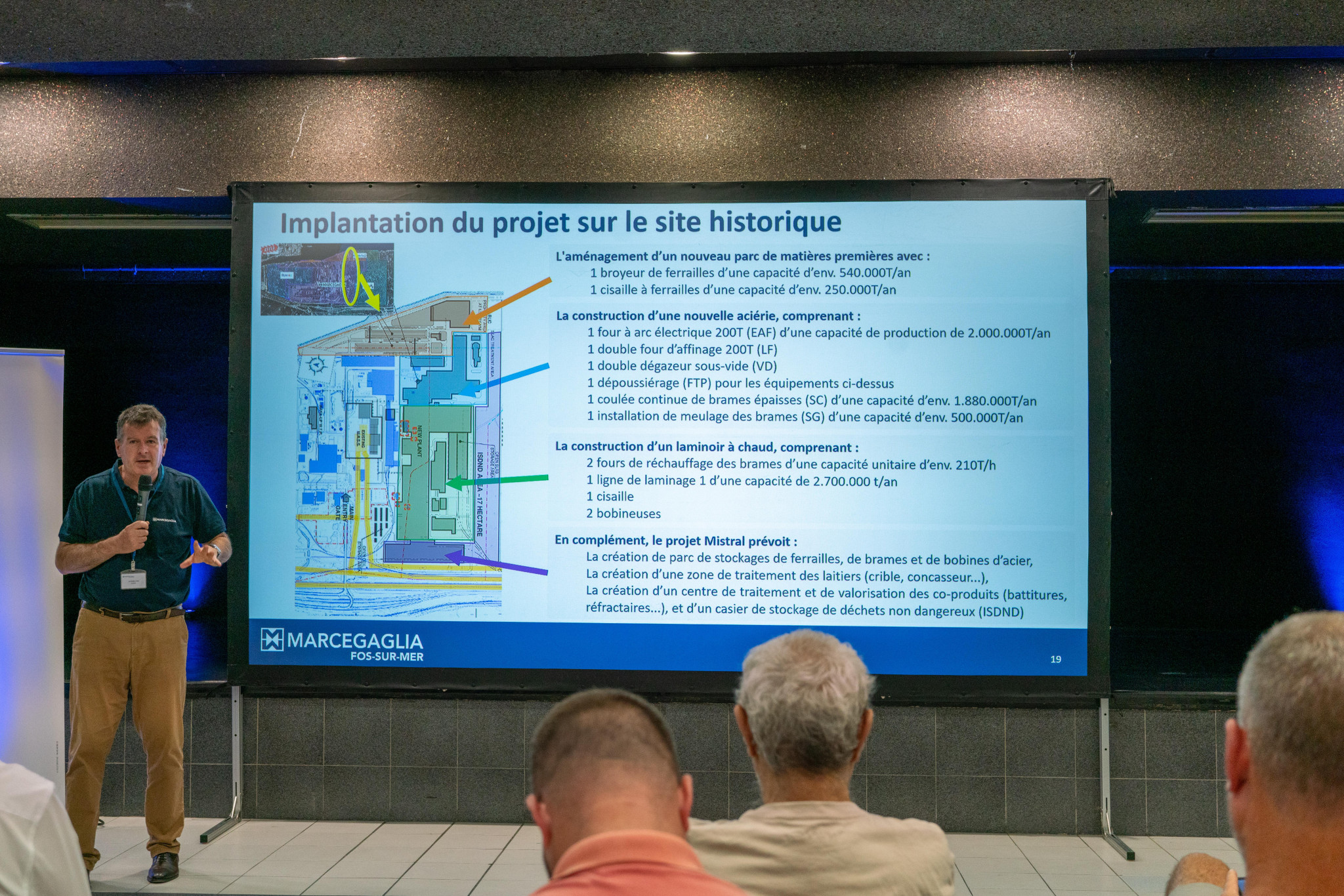 Le projet Mistral sur les rails pour produire un « acier vert » à Fos-sur-Mer