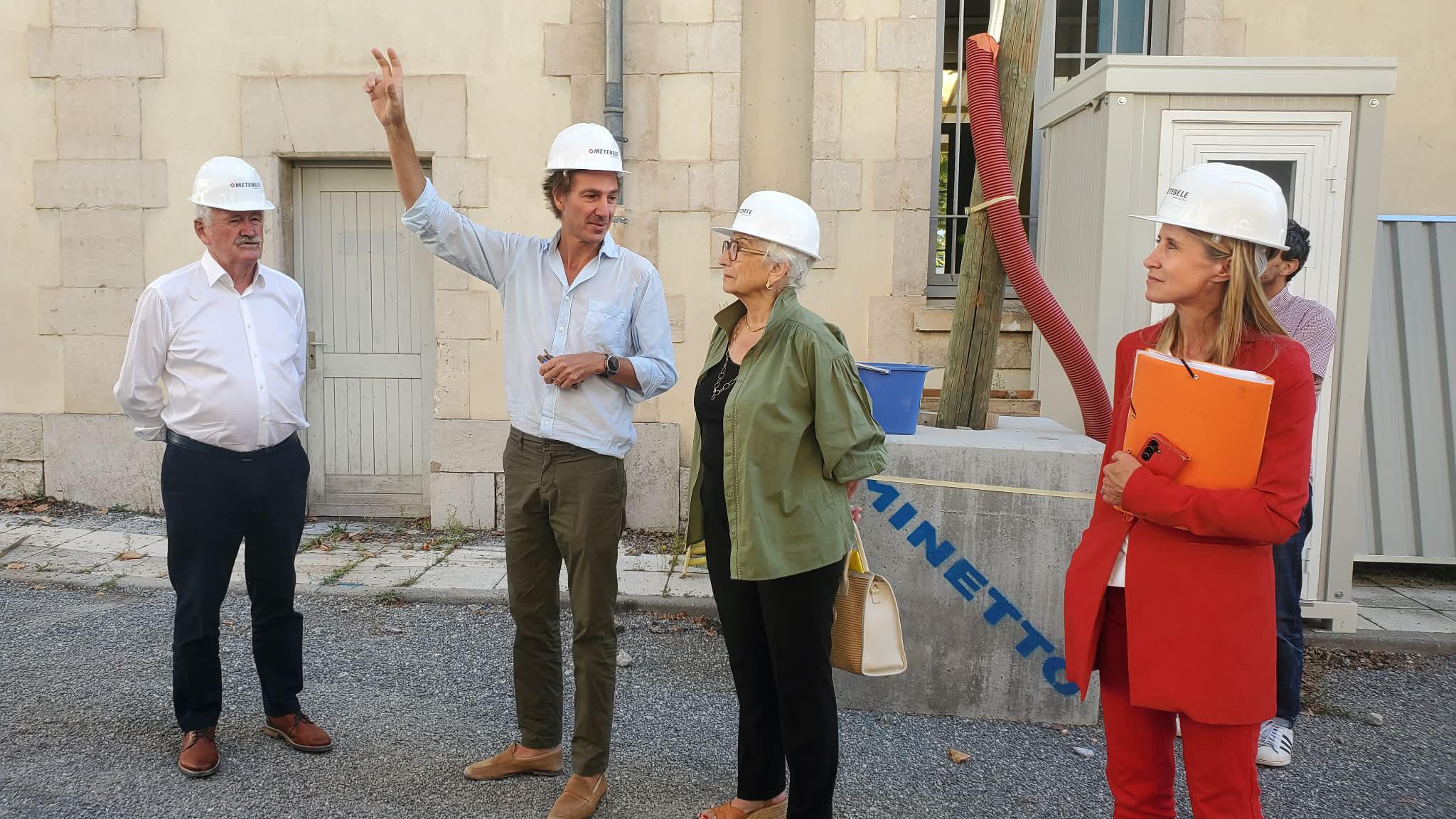 Le chantier du collège Centre de Gap se poursuit