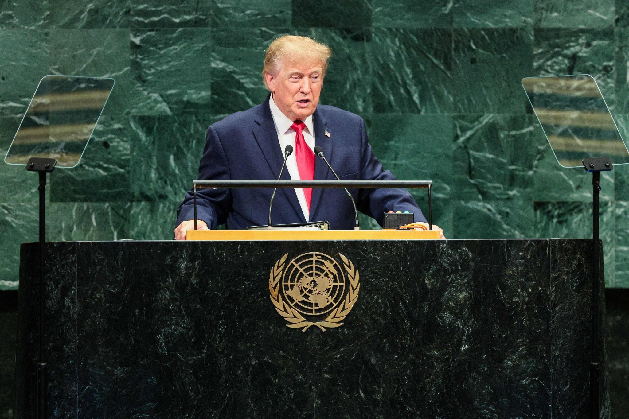 Face à l’ONU, Trump déroule son argumentaire nationaliste