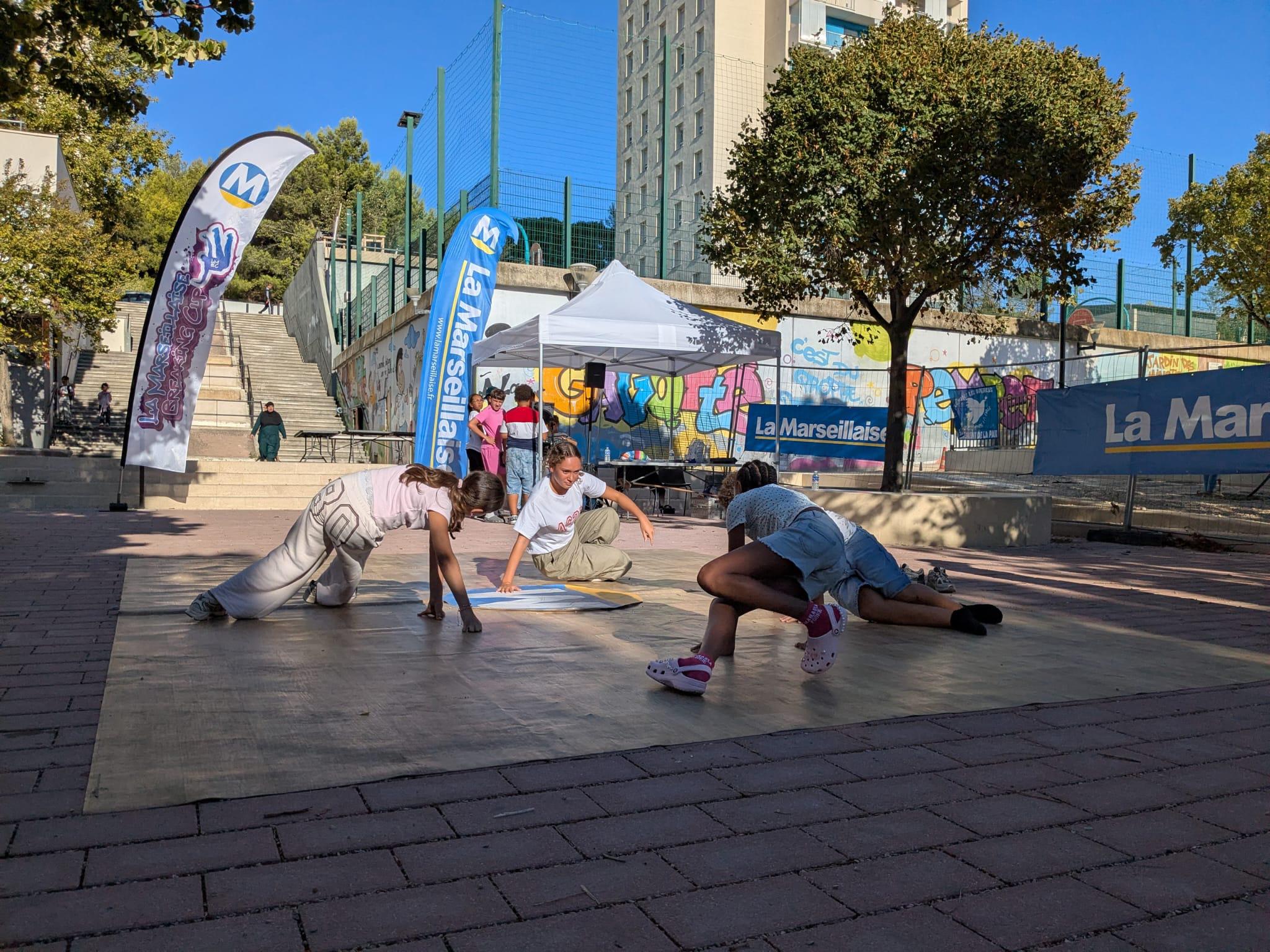 Graffiti, DJ et breakdance pour les minots de la Gavotte-Peyret