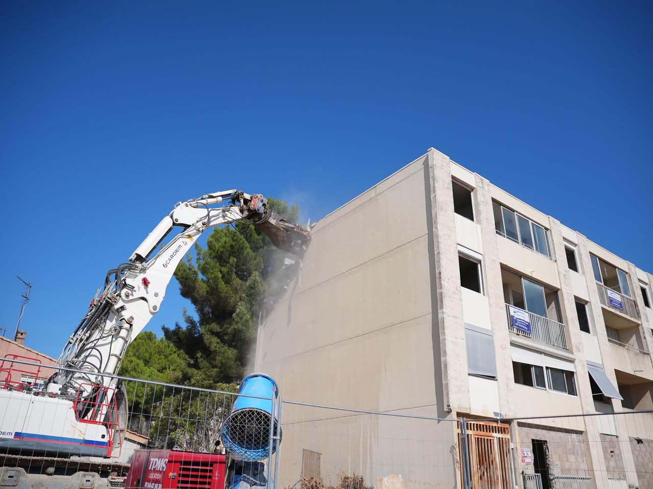 À Miramas, la rénovation urbaine de la Maille 1 entre dans le dur