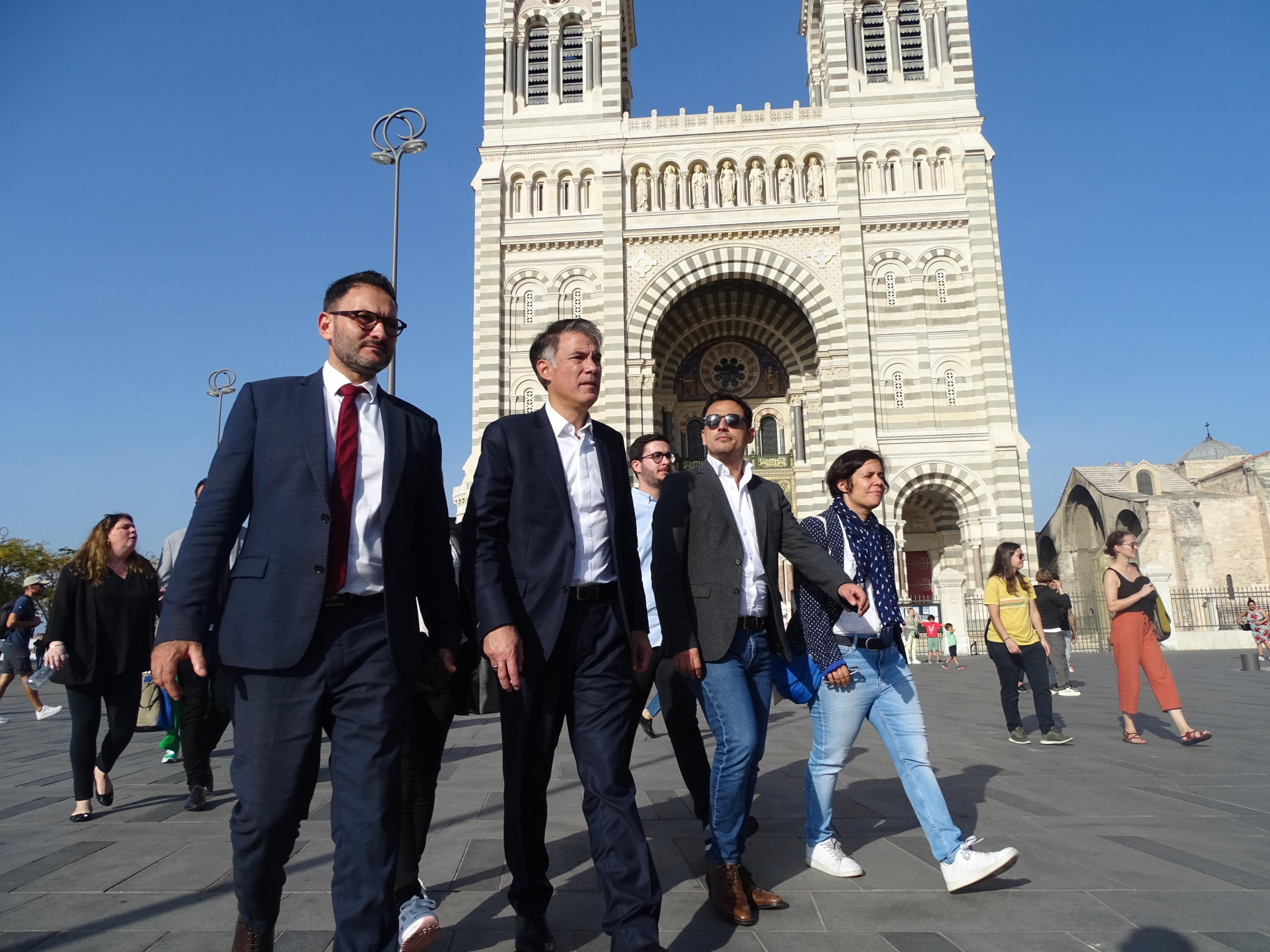 Olivier Faure en rase campagne à Marseille
