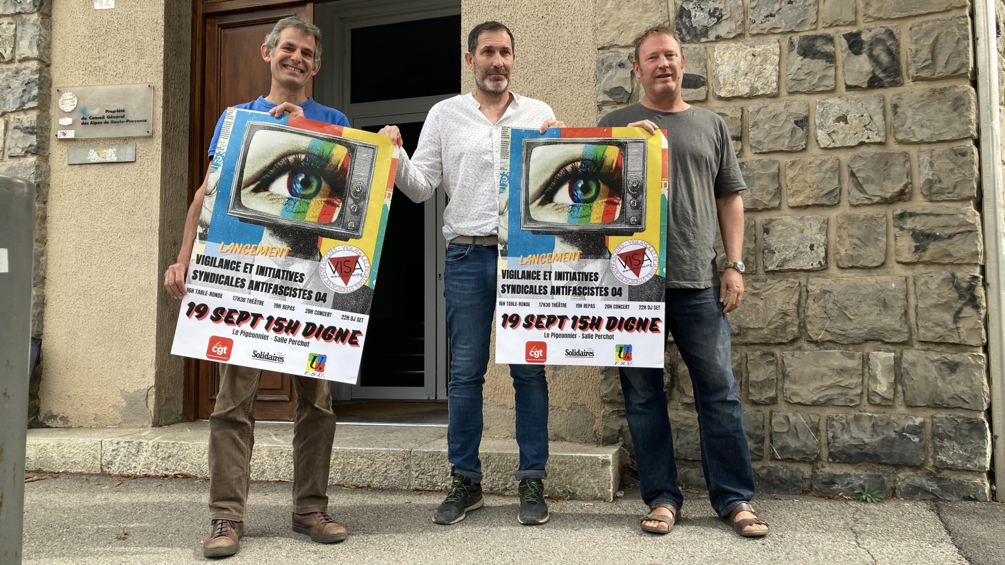 Digne-les-Bains, un collectif intersyndical pour fédérer contre l’extrême droite
