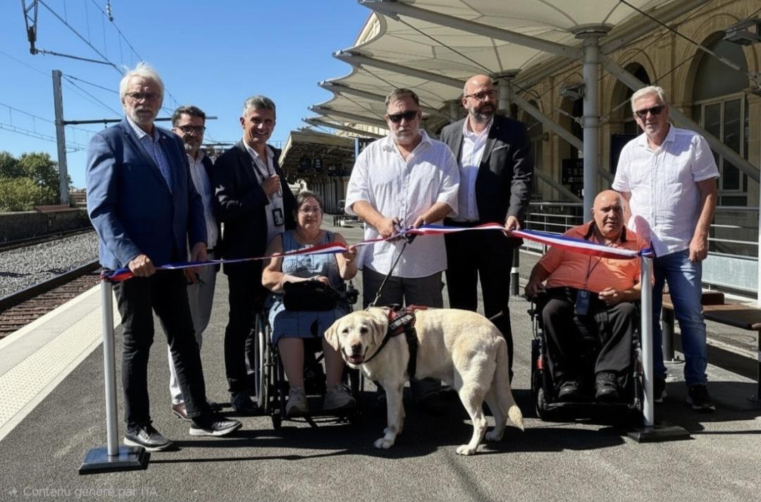 Gare de Nîmes : des quais enfin accessibles à tous