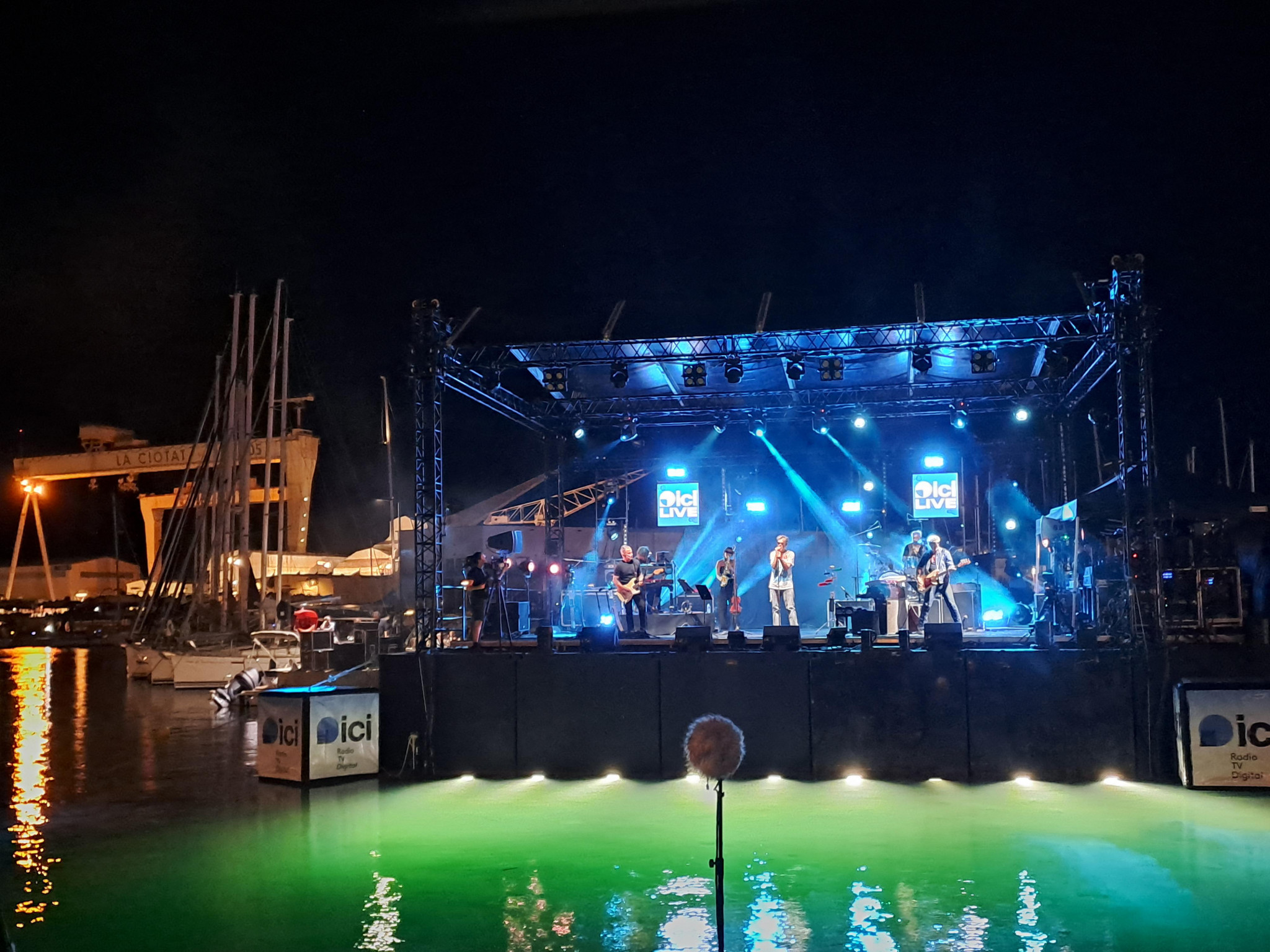 Benjamin Biolay en clôture des soirées ICI Live à La Ciotat