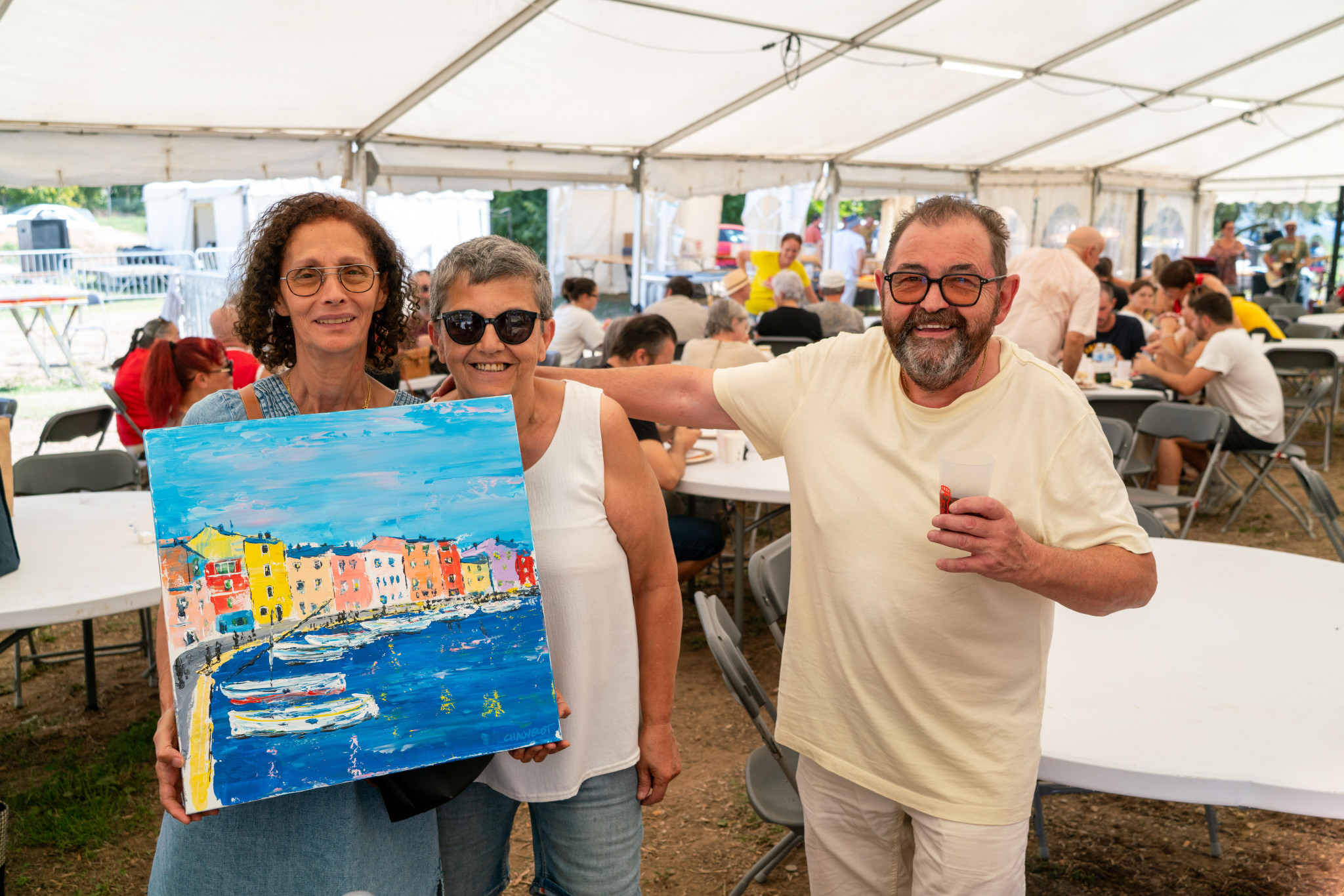 Les Amis de la Marseillaise récoltent 406 euros à Terres de résistance