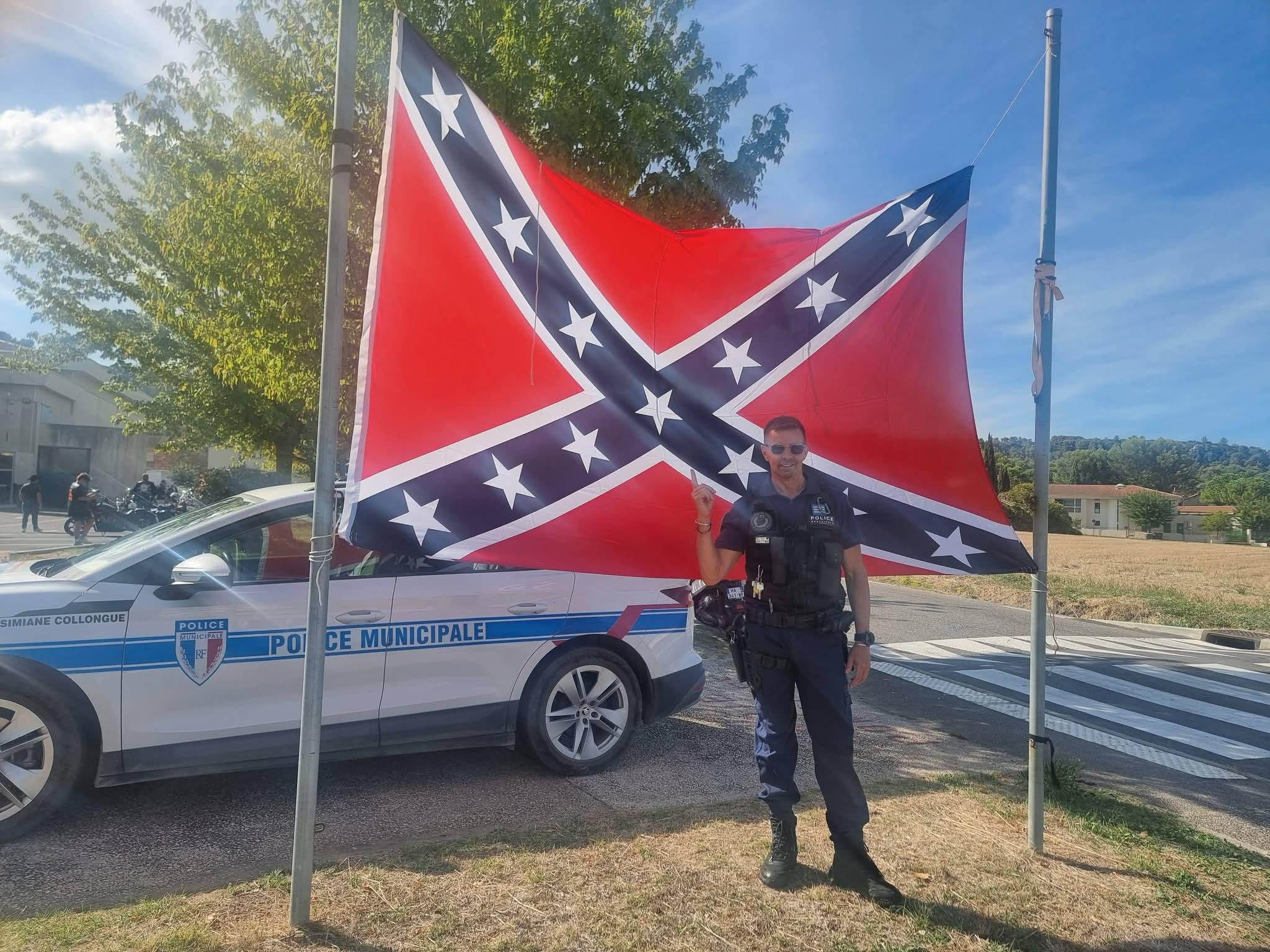 Drapeau confédéré&nbsp;: le Collectif aixois contre l’extrême droite s’insurge